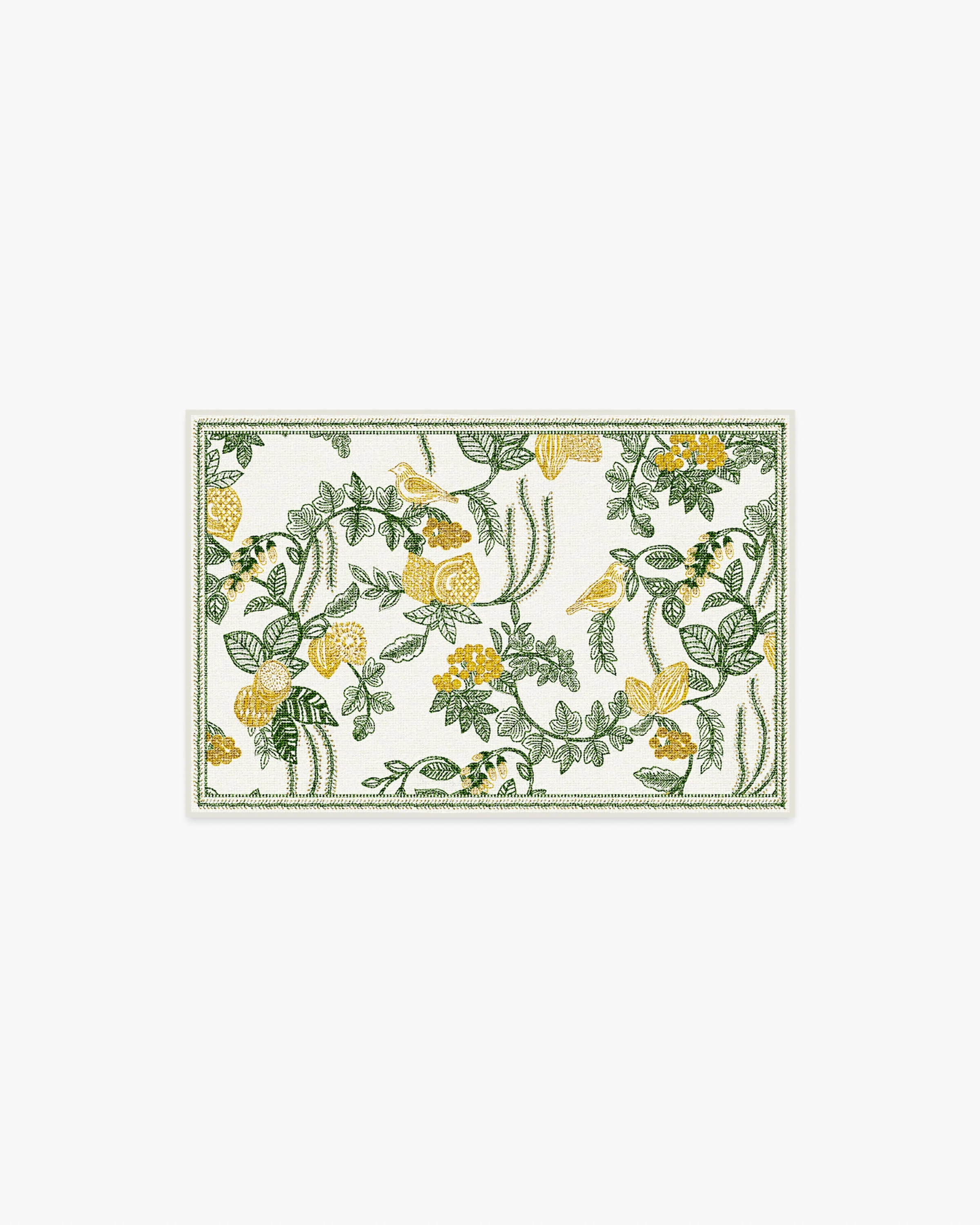 Heidi Green & Lemon Flatwoven Rug - Image 9