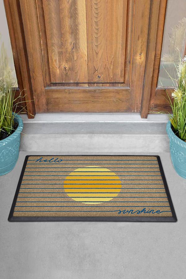 Hello Sunshine Natural Doormat - Image 3
