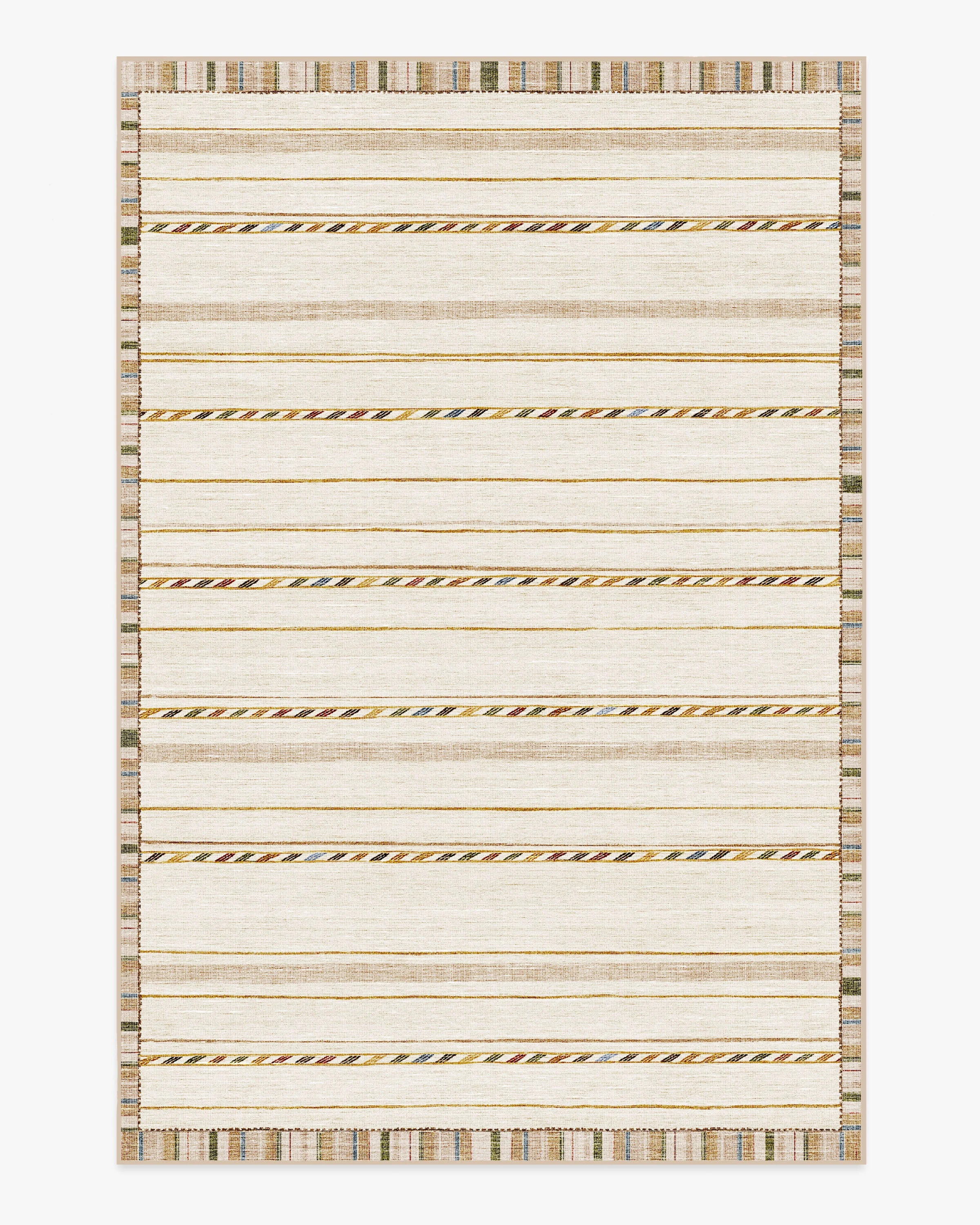 Hemma Cream & Brown Rug - Image 6