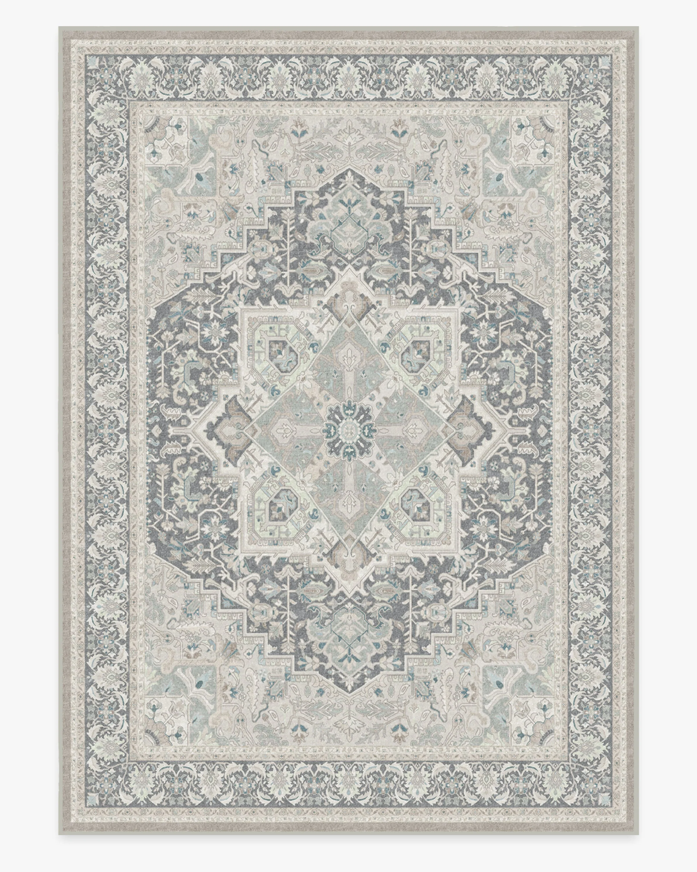 Hendesi Heriz Abalone Flatwoven Rug - Image 18