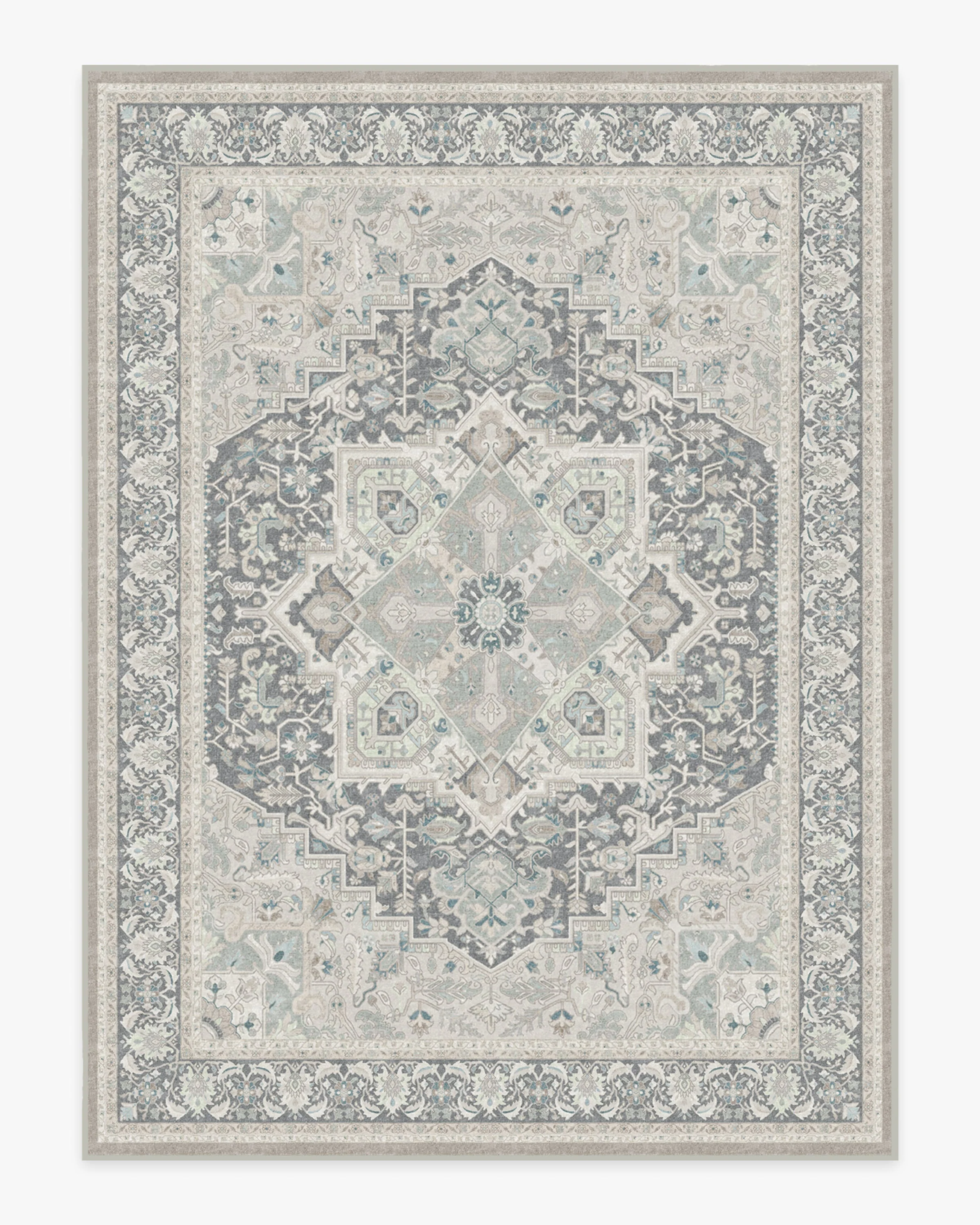 Hendesi Heriz Abalone Rug - Image 10