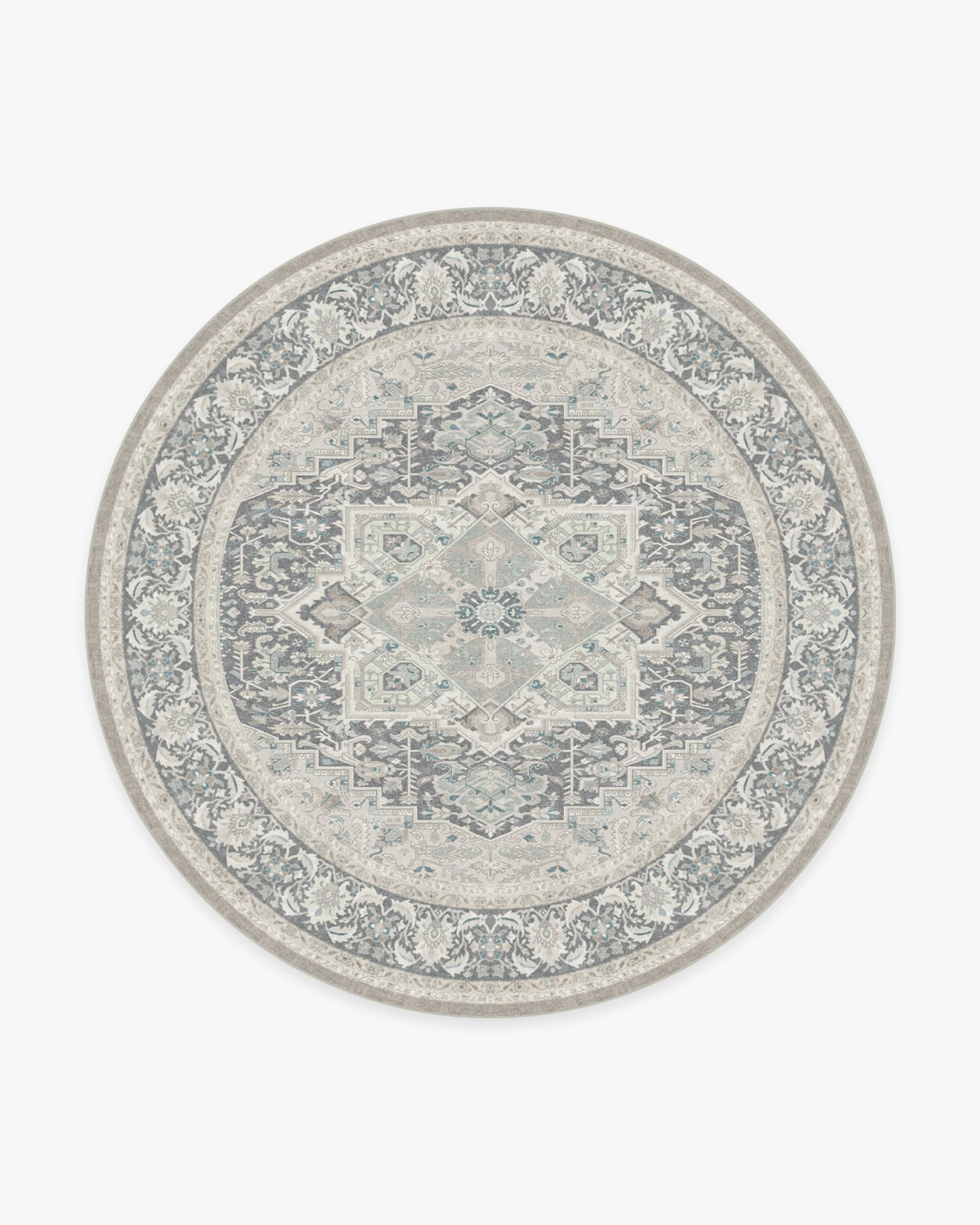 Hendesi Heriz Abalone Rug - Image 13