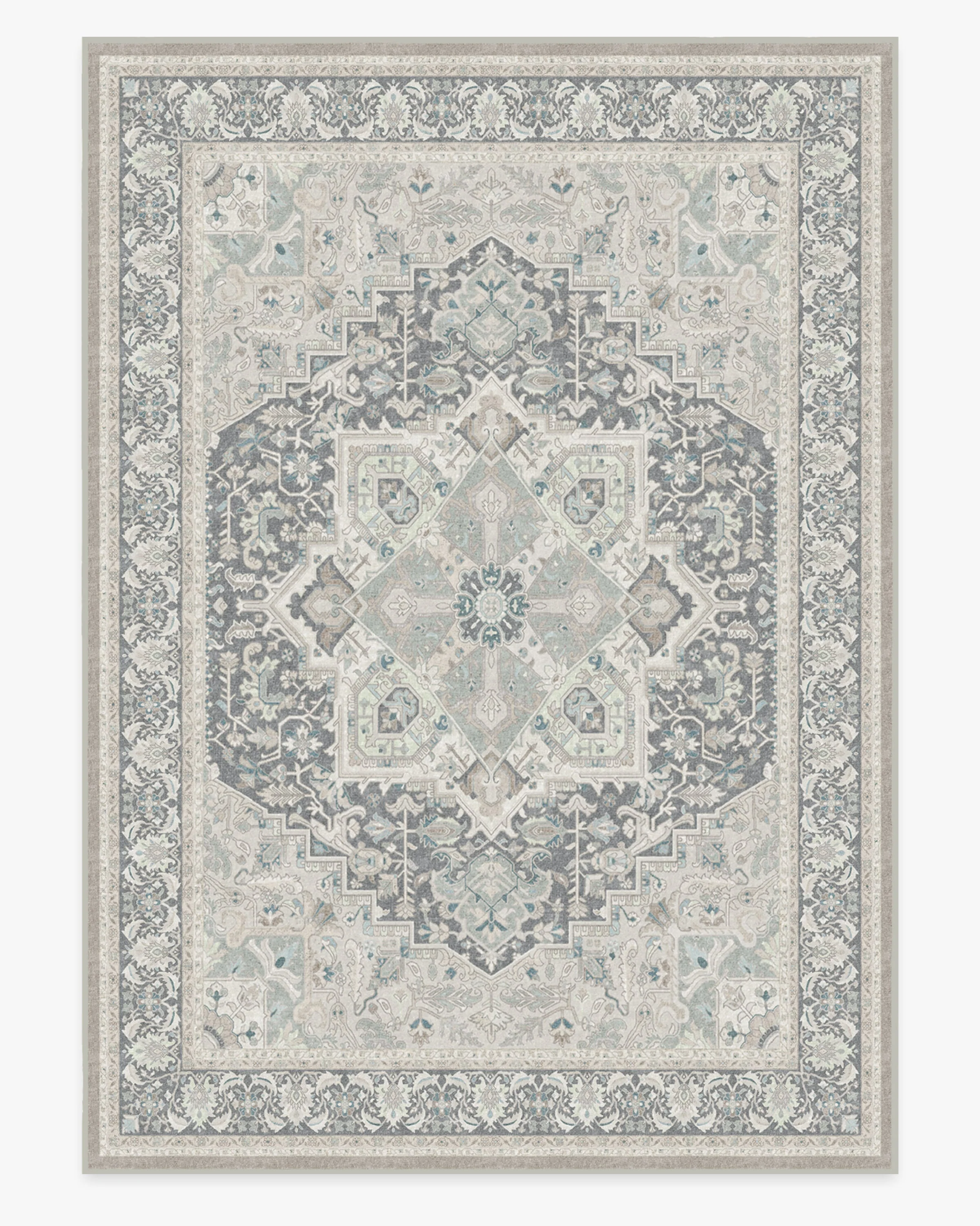 Hendesi Heriz Abalone Rug - Image 14