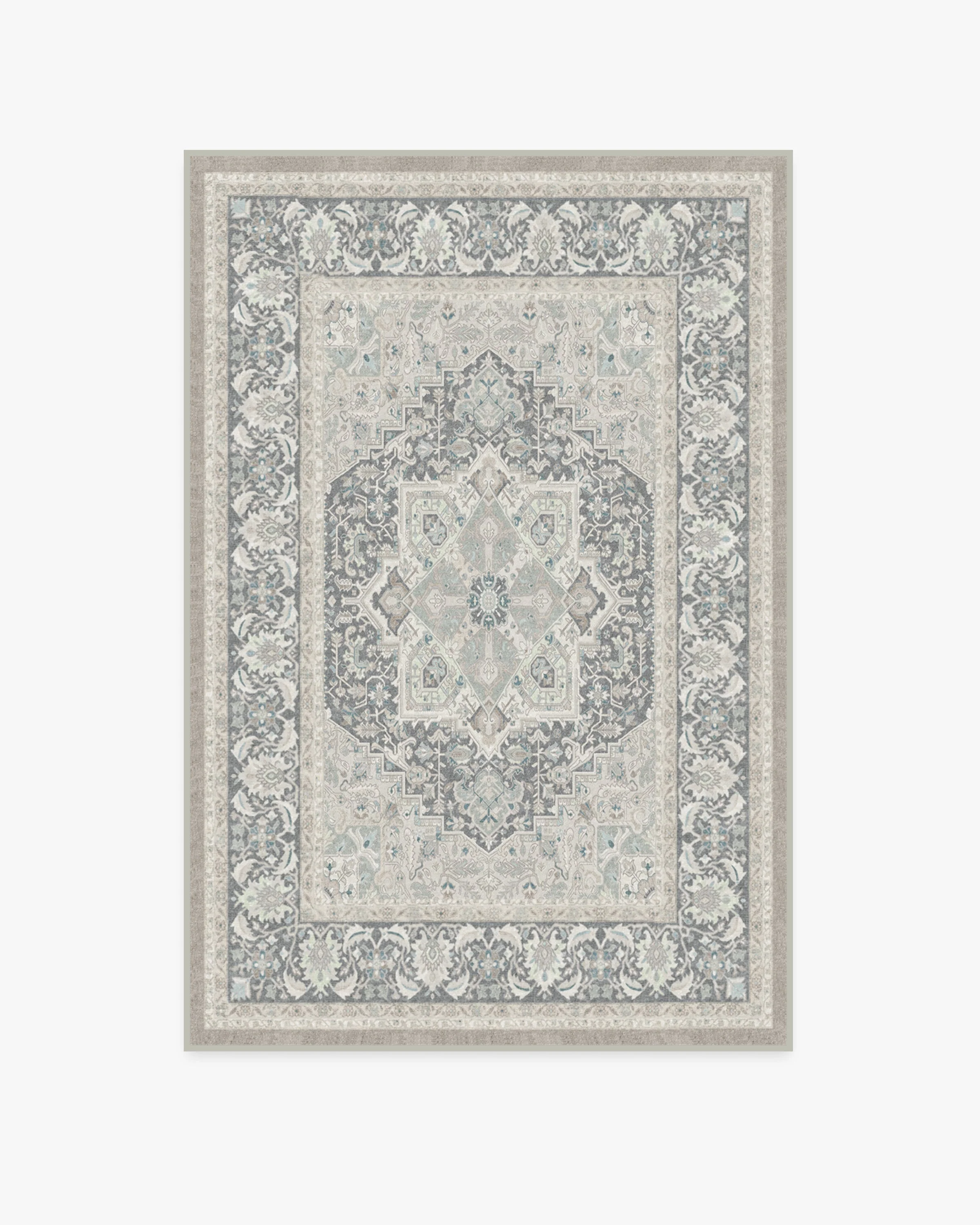 Hendesi Heriz Abalone Rug - Image 7