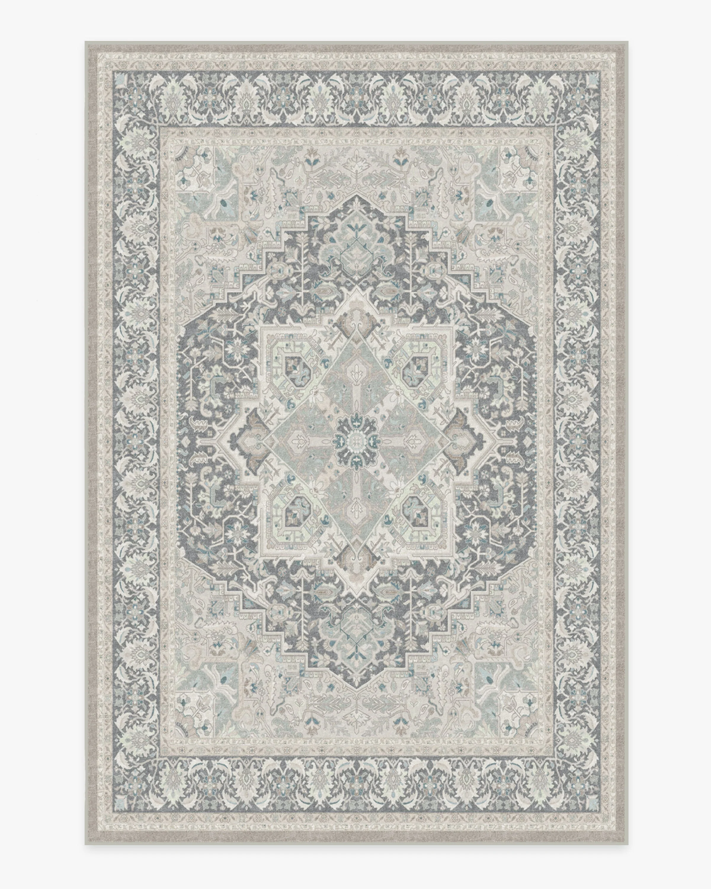 Hendesi Heriz Abalone Rug - Image 8