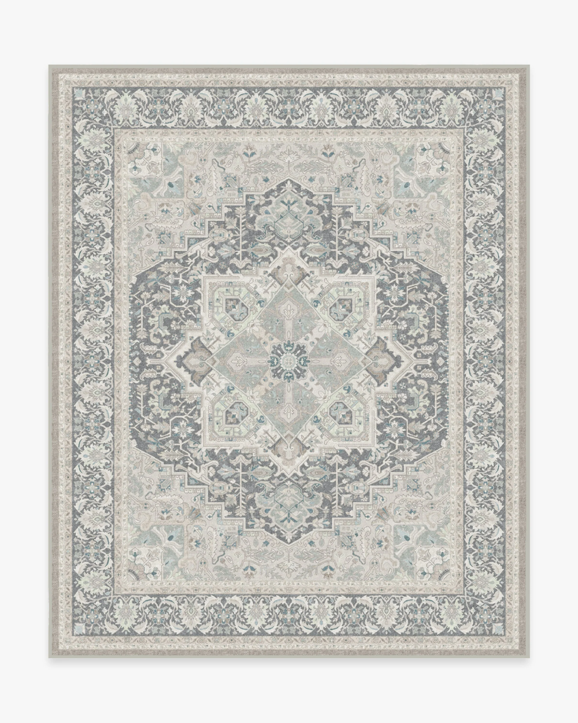 Hendesi Heriz Abalone Rug - Image 9