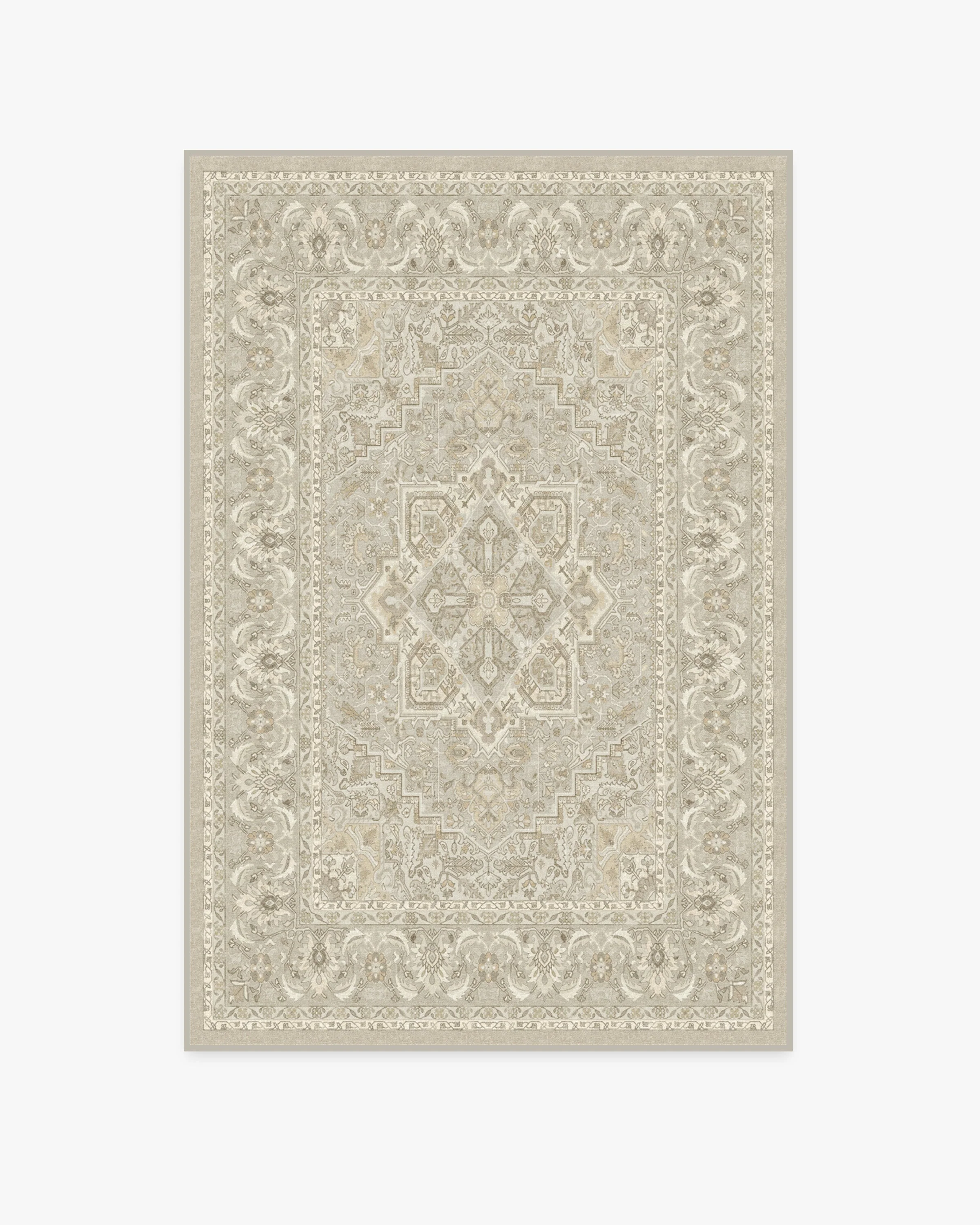 Hendesi Heriz Cream Rug - Image 7