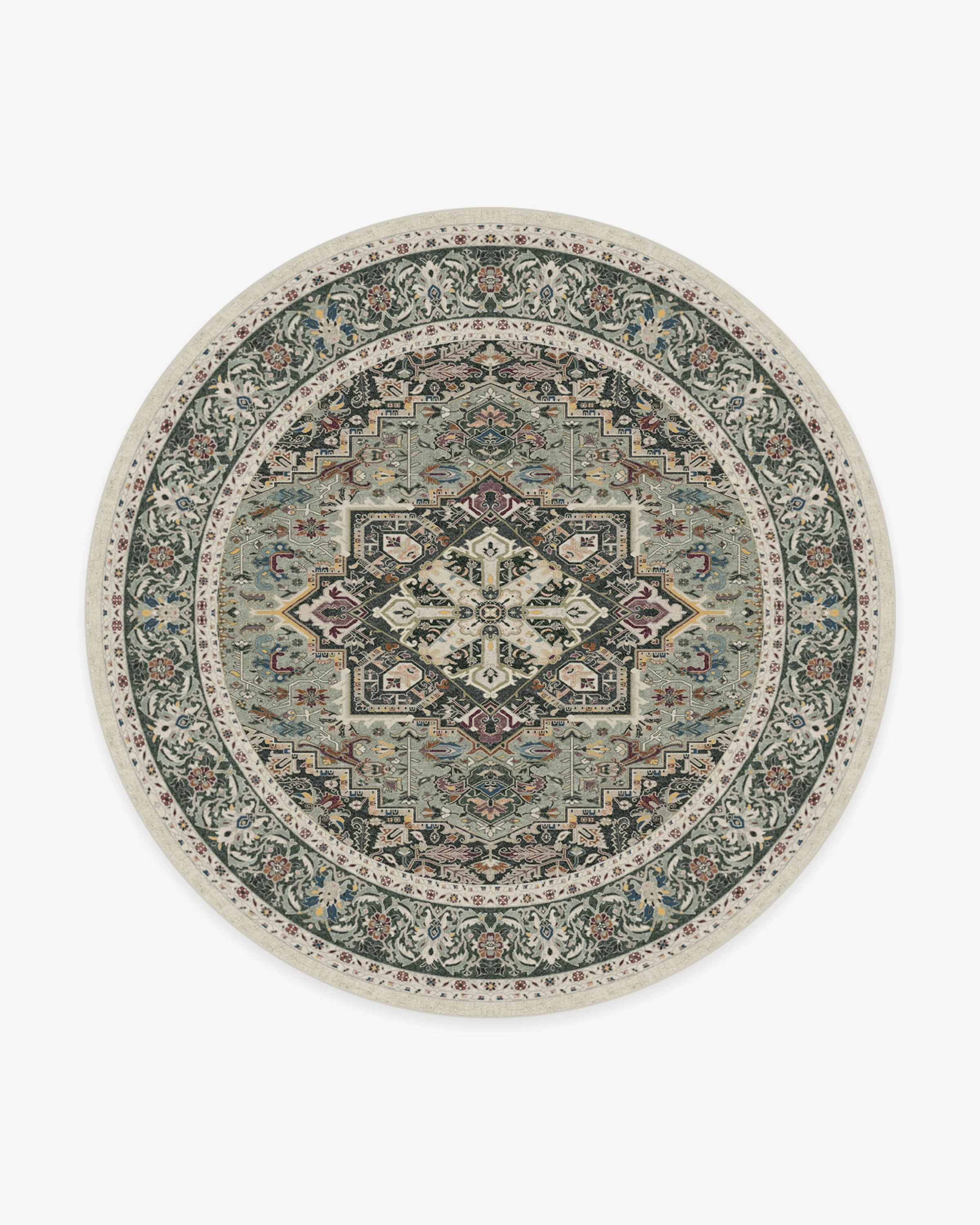 Hendesi Heriz Sage Flatwoven Rug - Image 20