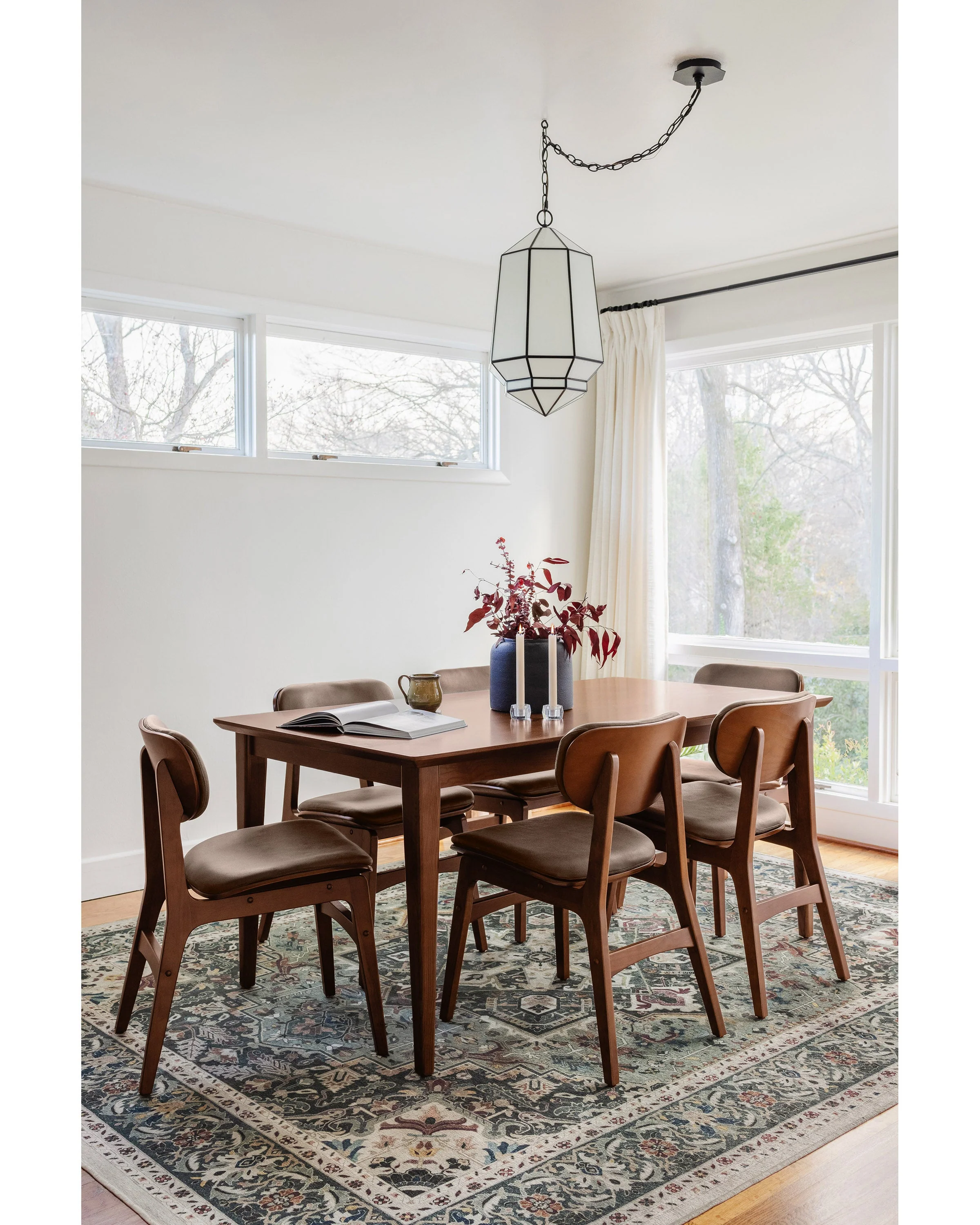Hendesi Heriz Sage Flatwoven Rug - Image 8