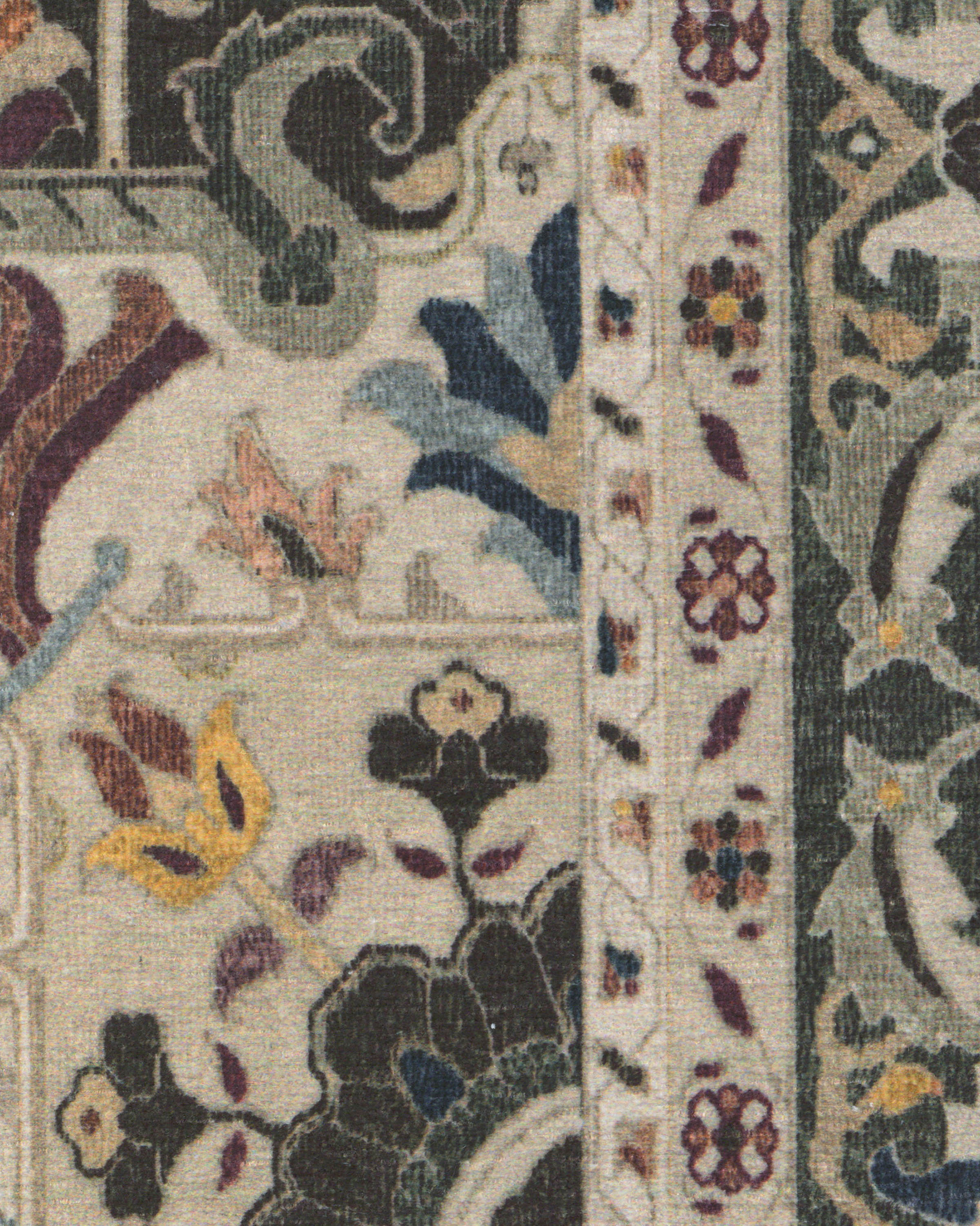 Hendesi Heriz Sage Rug - Image 12