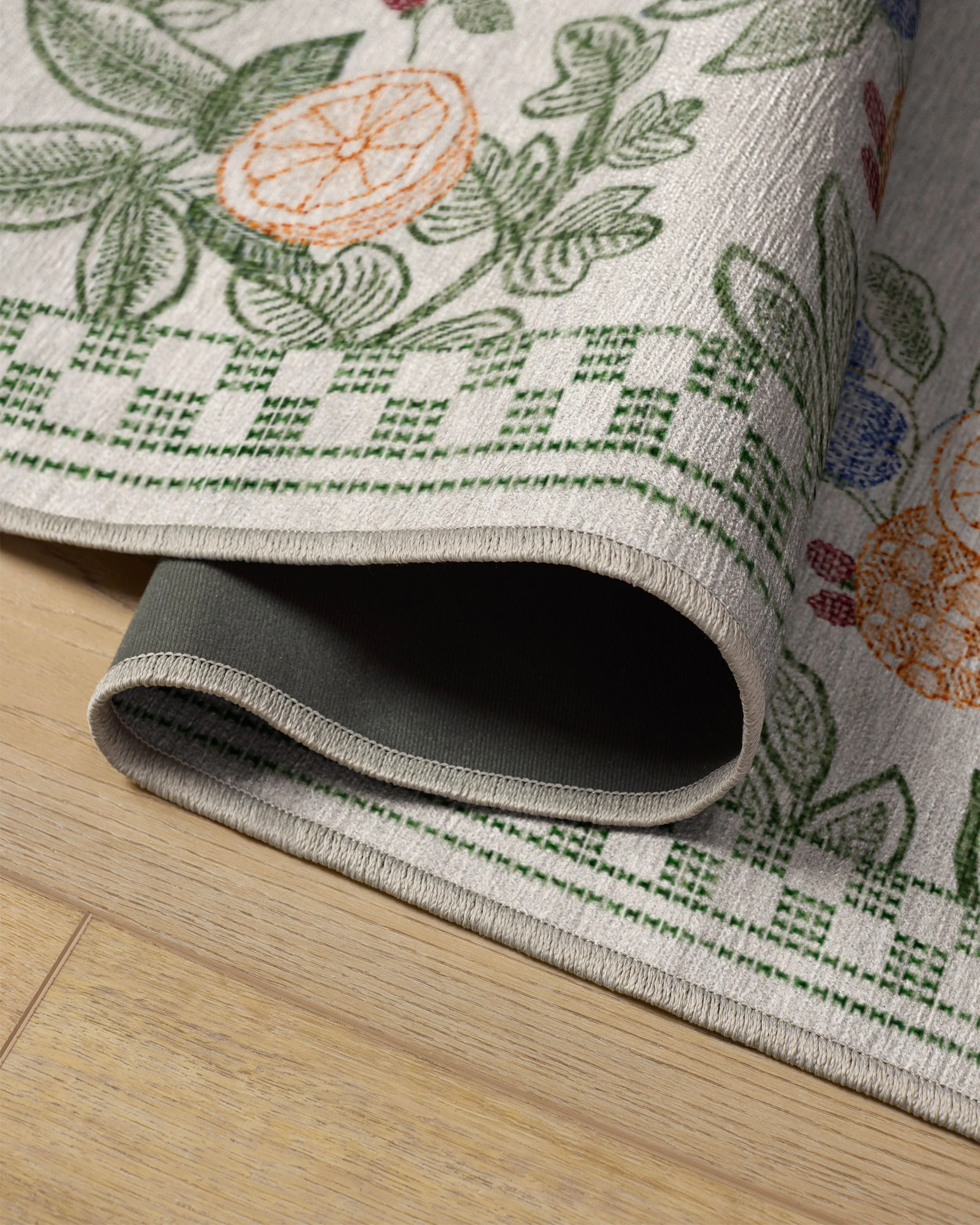 Hilda Neutral Multicolor Flatwoven Rug - Image 3