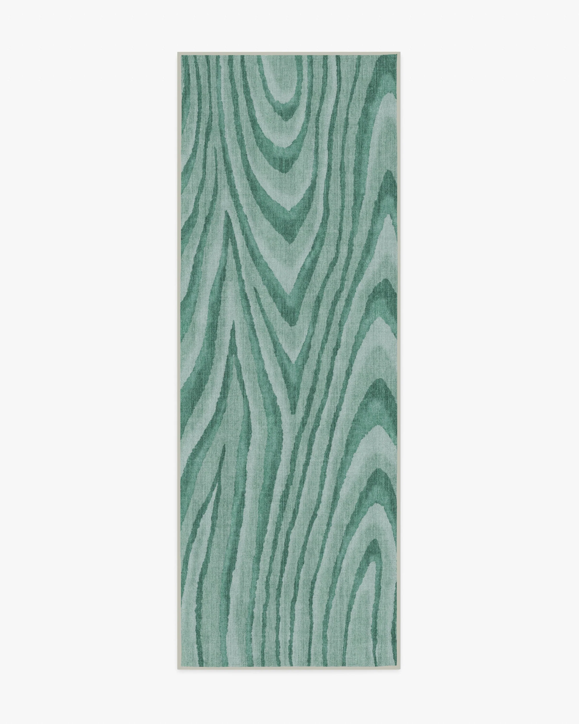 Chifa Wood Sage Flatwoven Rug by Humberto Leon - Image 3