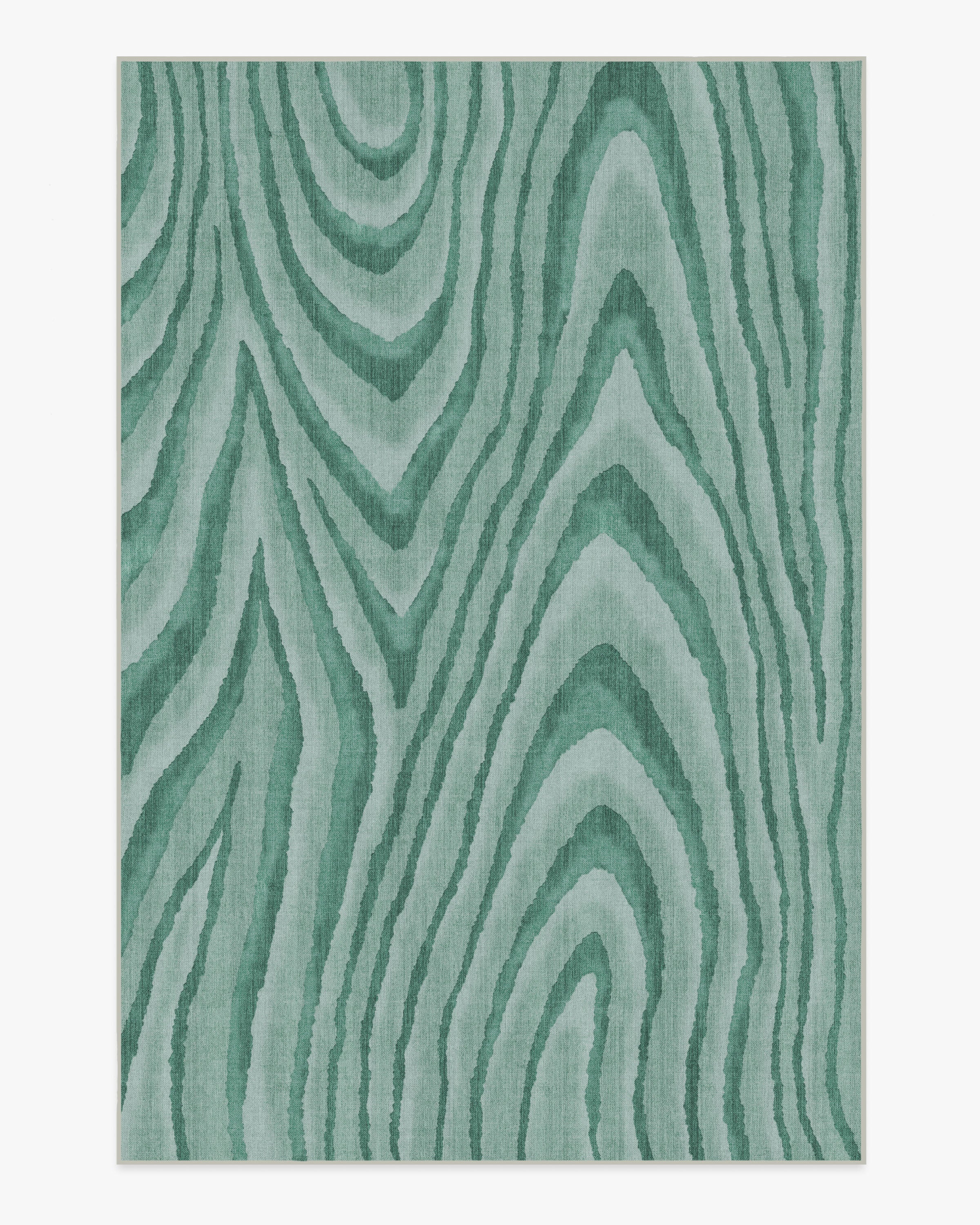 Chifa Wood Sage Rug by Humberto Leon