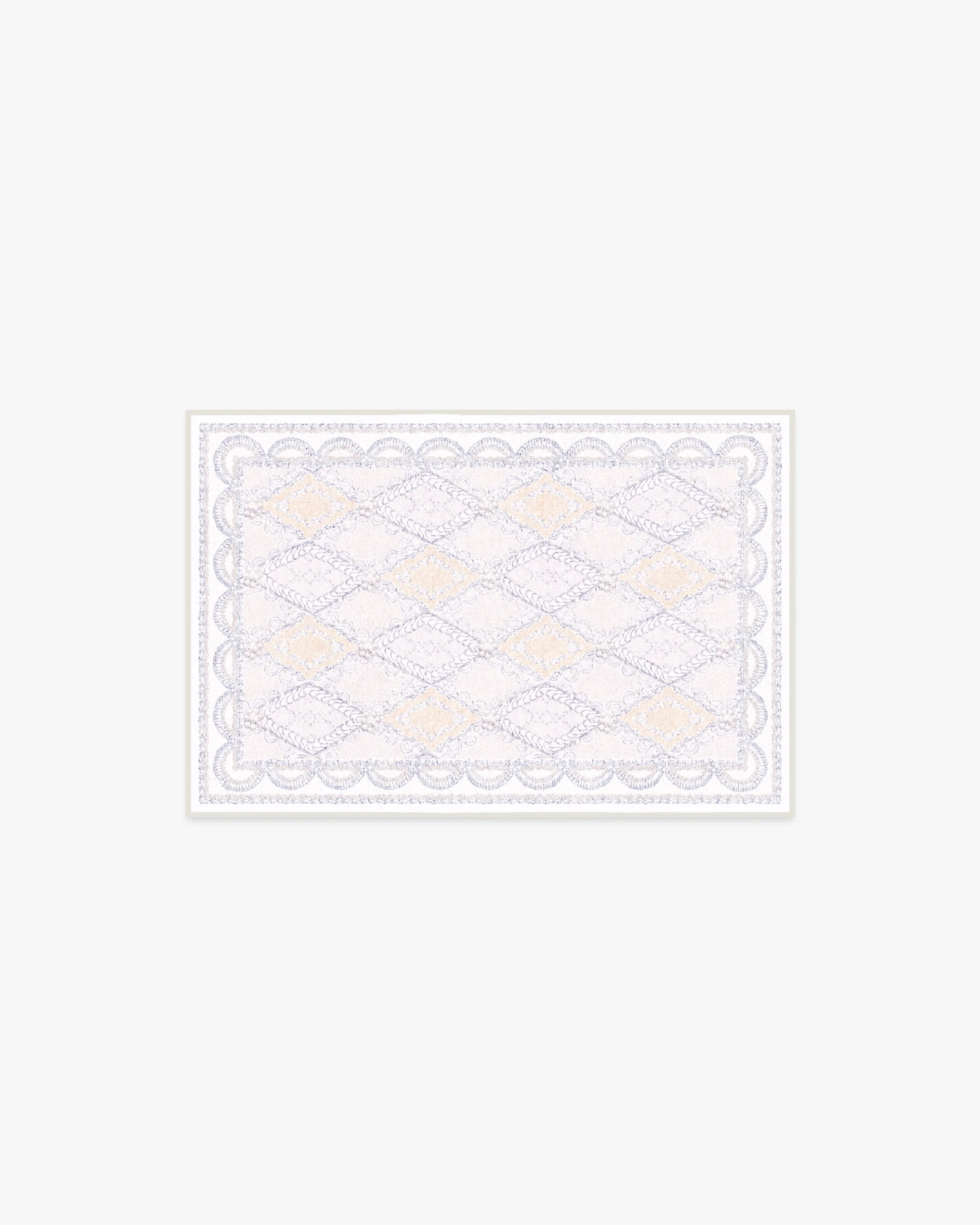 Happy Birthday Popo Cream & Rose Rug by Humberto Leon - Image 2