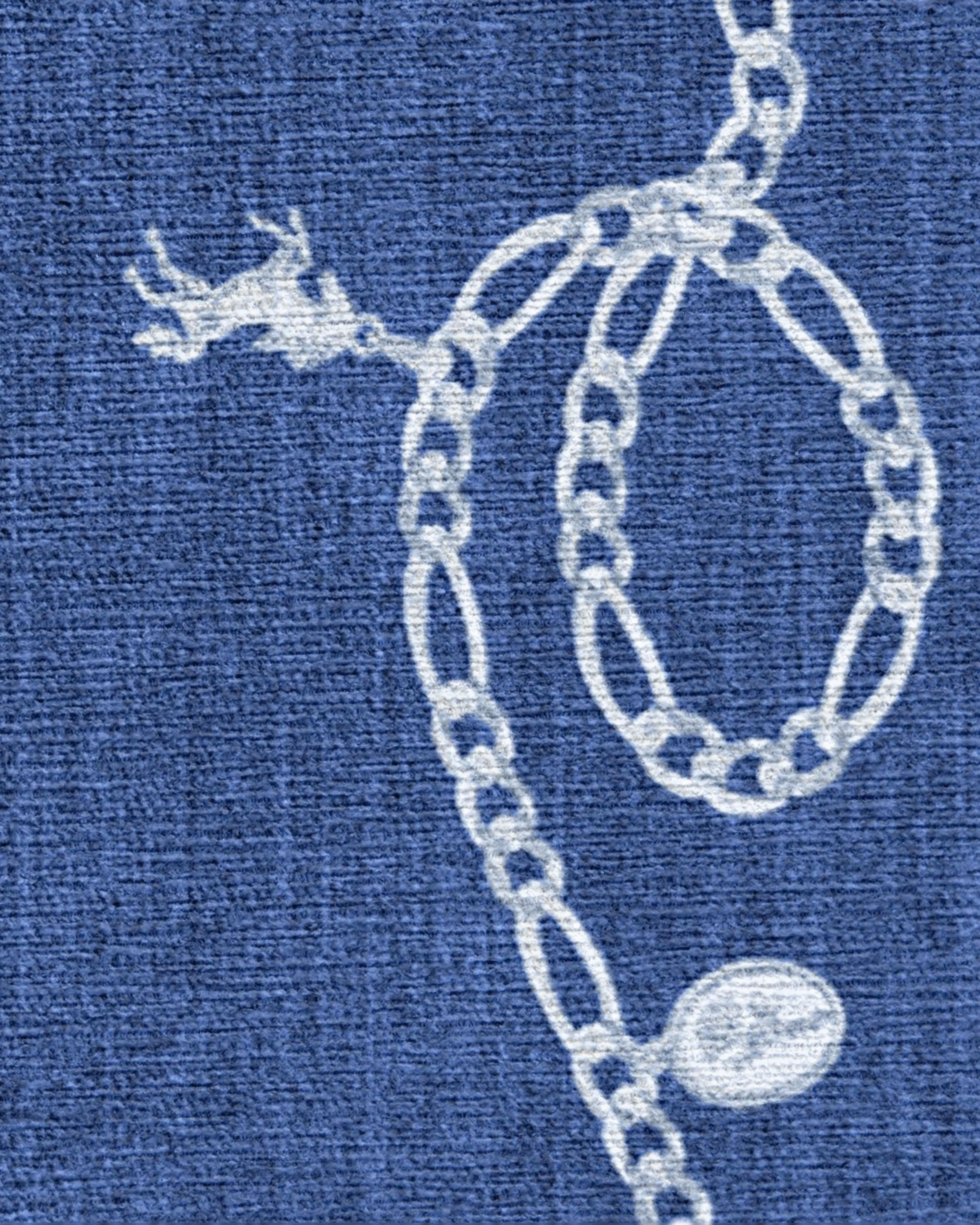 M&E Charms Midnight Blue Flatwoven Rug by Humberto Leon - Image 9