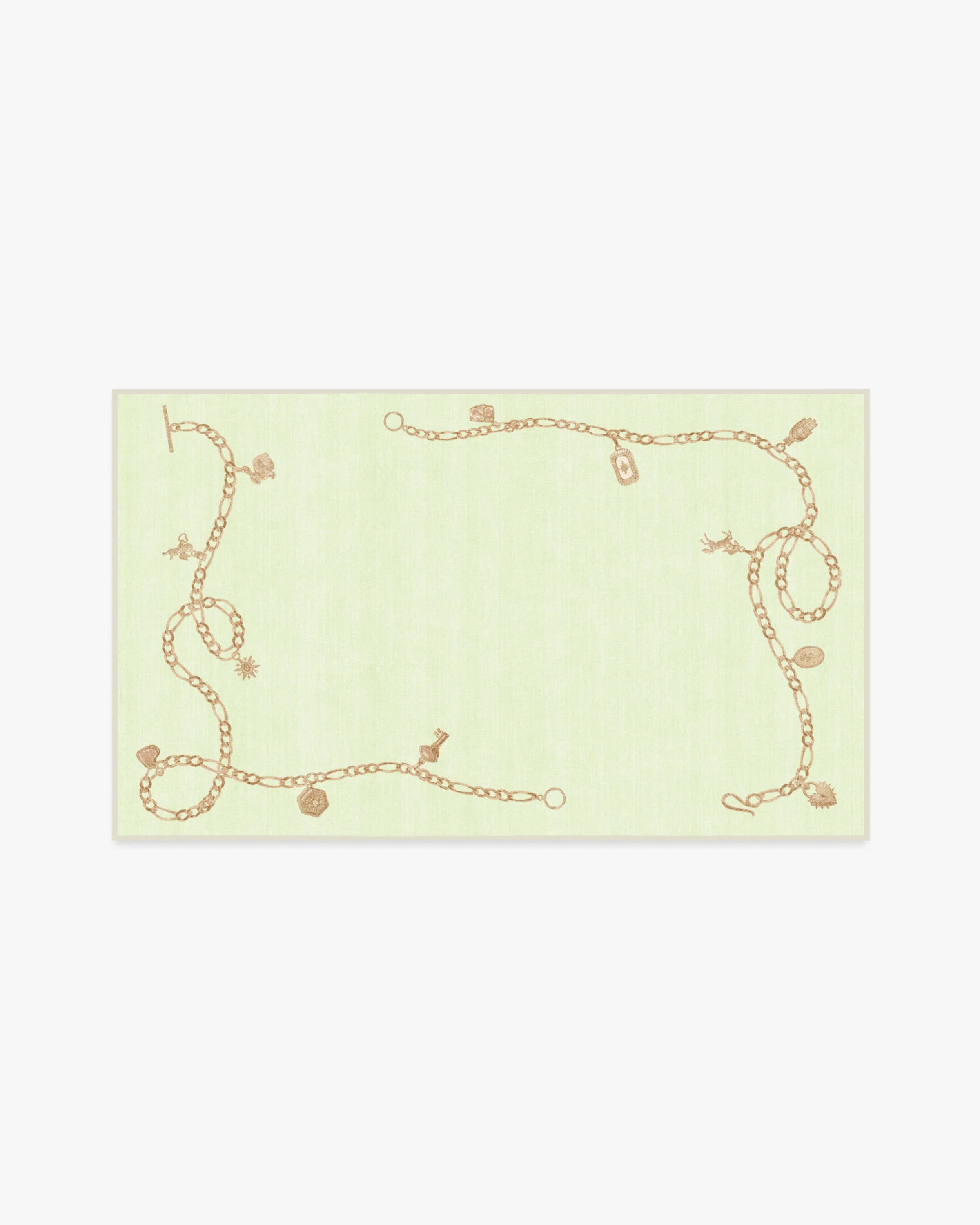 M&E Charms Pale Green Rug by Humberto Leon - Image 4