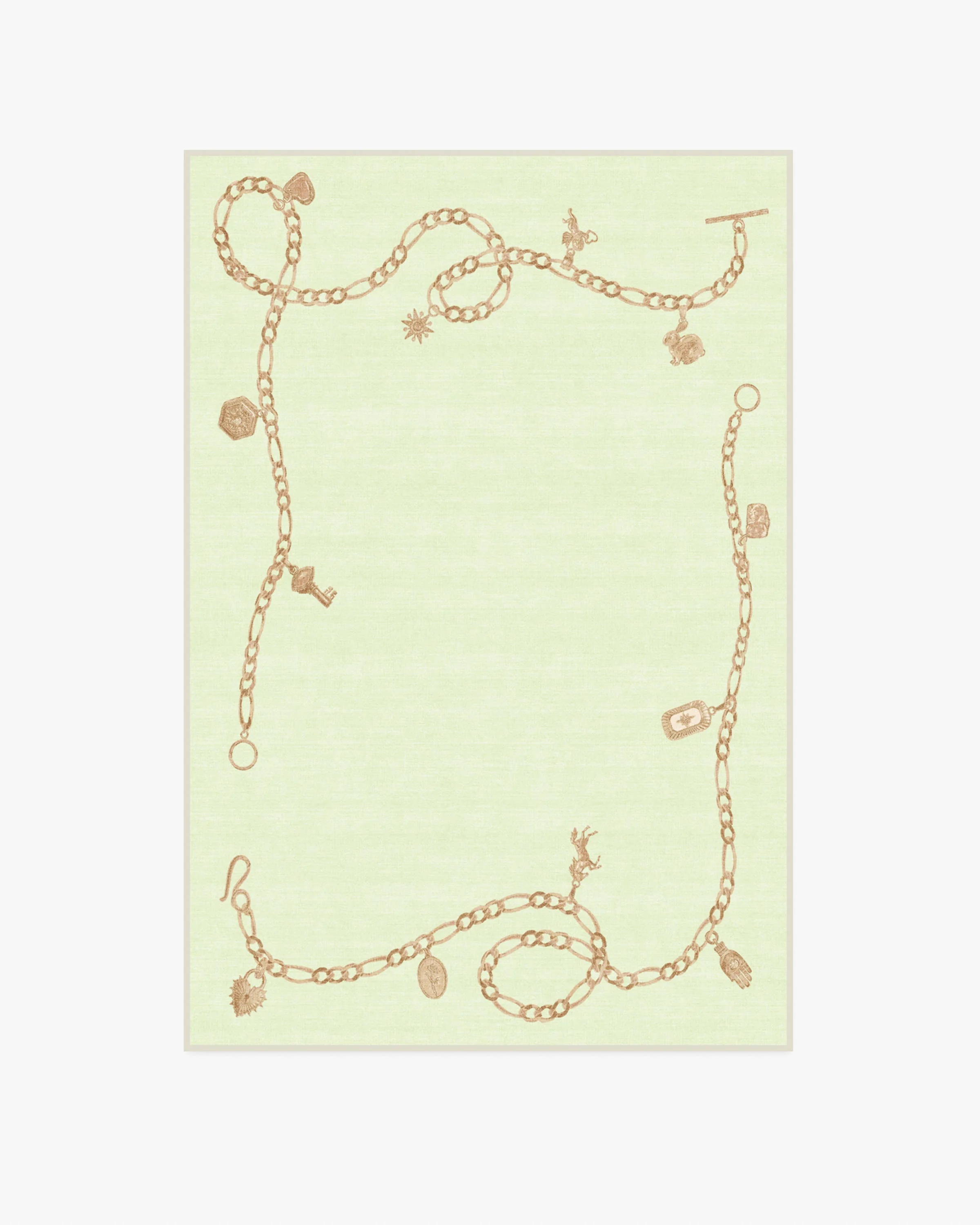 M&E Charms Pale Green Rug by Humberto Leon - Image 5