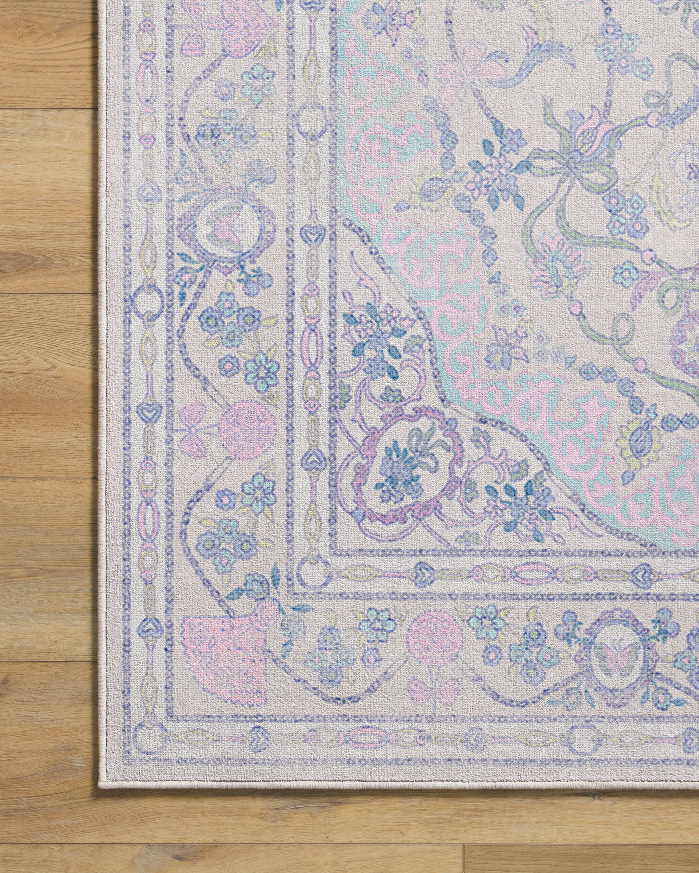 Mazzy Ornamental Multicolor Rug by Humberto Leon - Image 11
