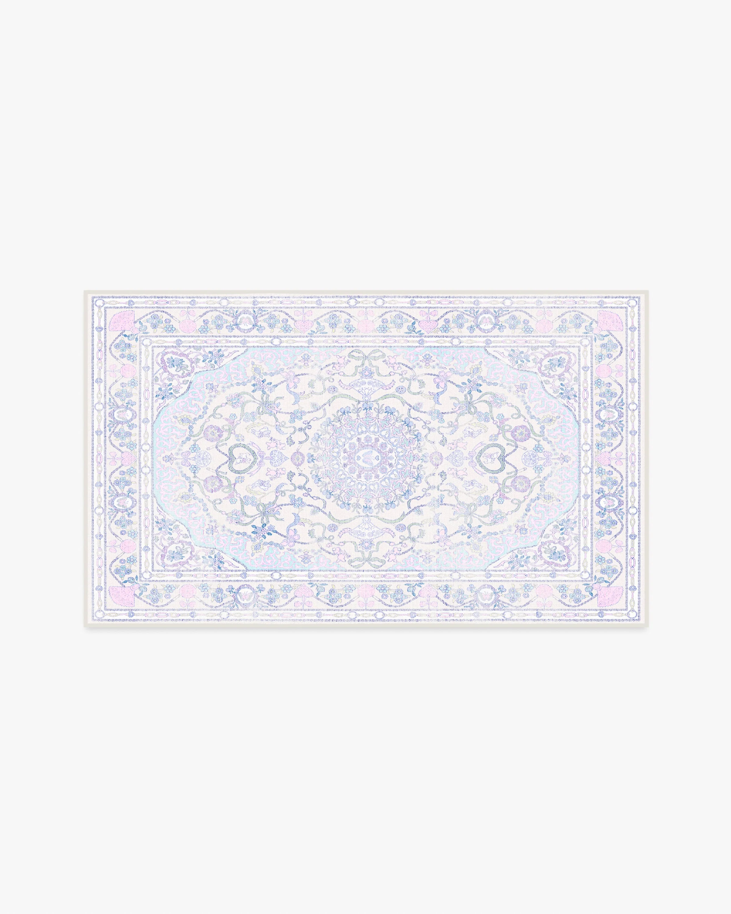 Mazzy Ornamental Multicolor Rug by Humberto Leon - Image 4