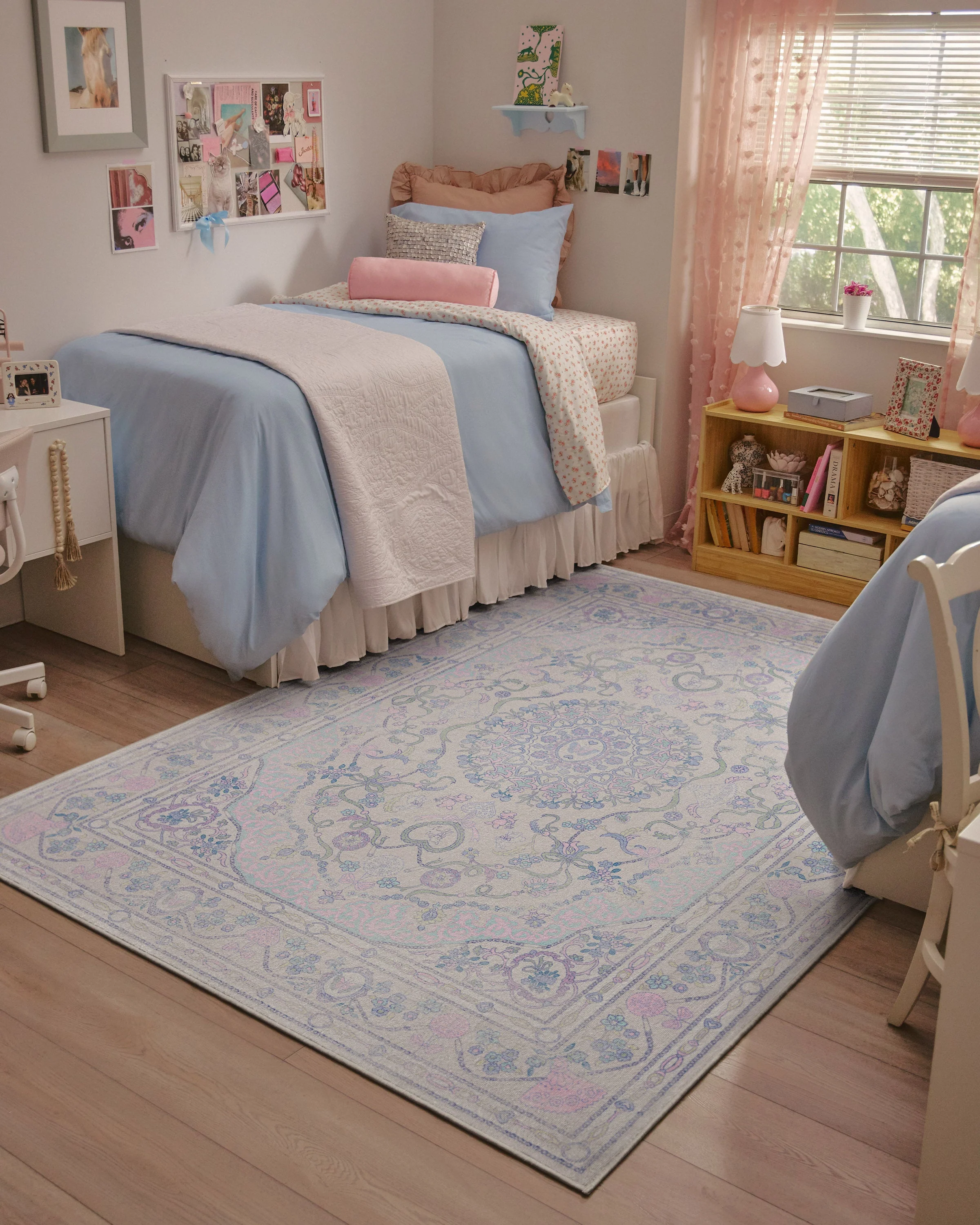 Mazzy Ornamental Multicolor Rug by Humberto Leon - Image 7