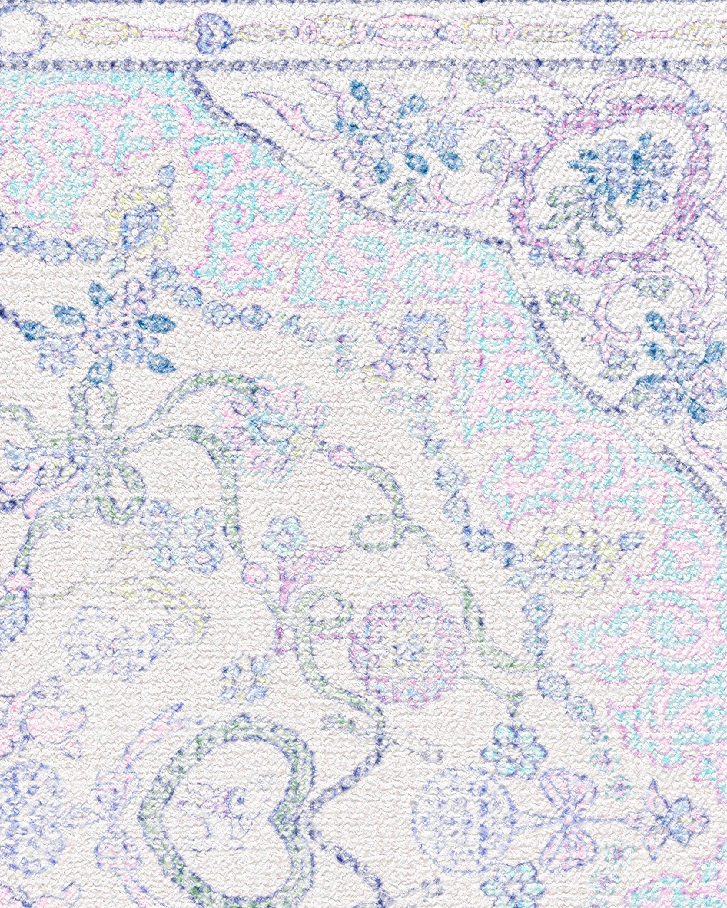 Mazzy Ornamental Multicolor Rug by Humberto Leon - Image 9