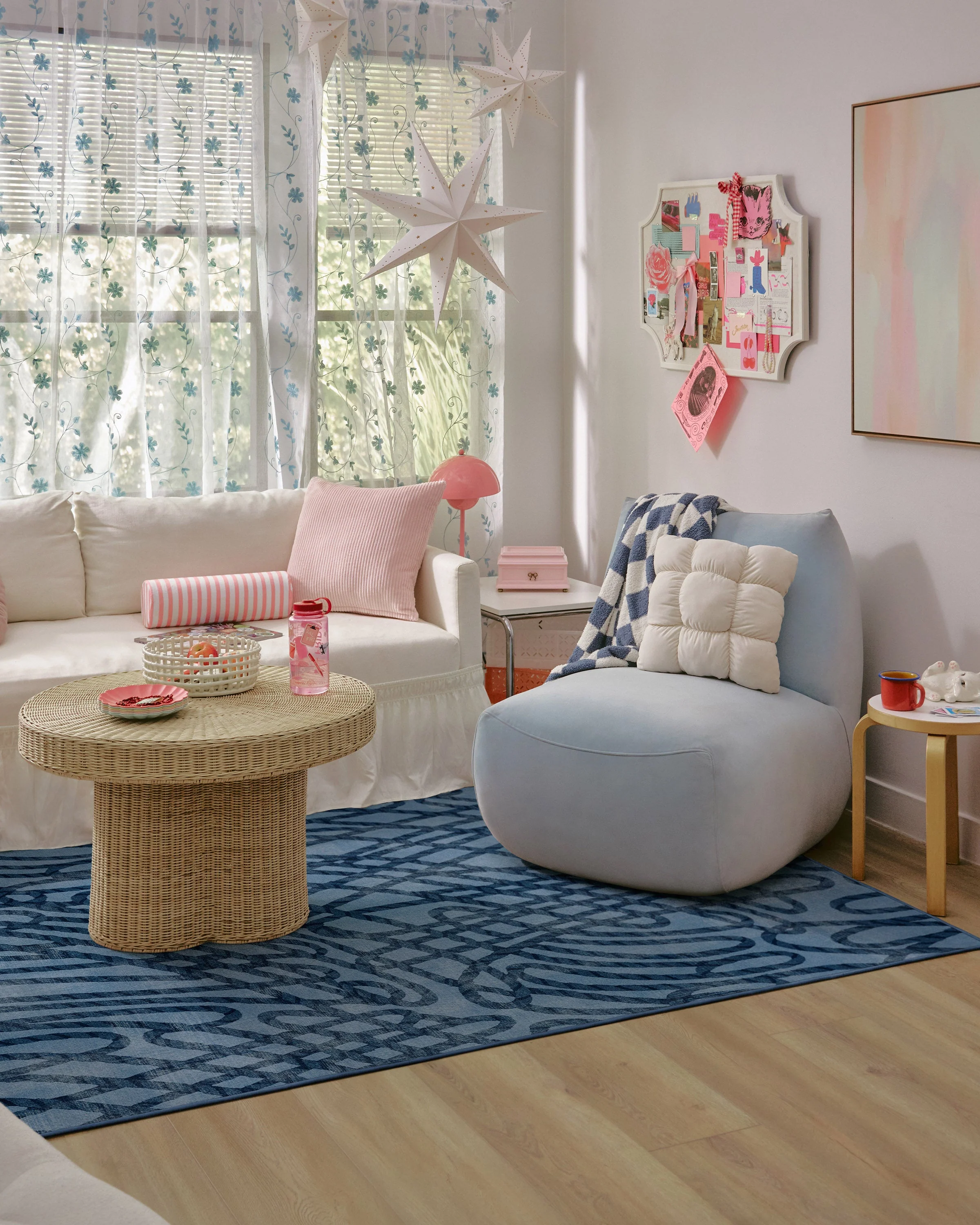 Rica Rope Stone Blue Rug by Humberto Leon - Image 8