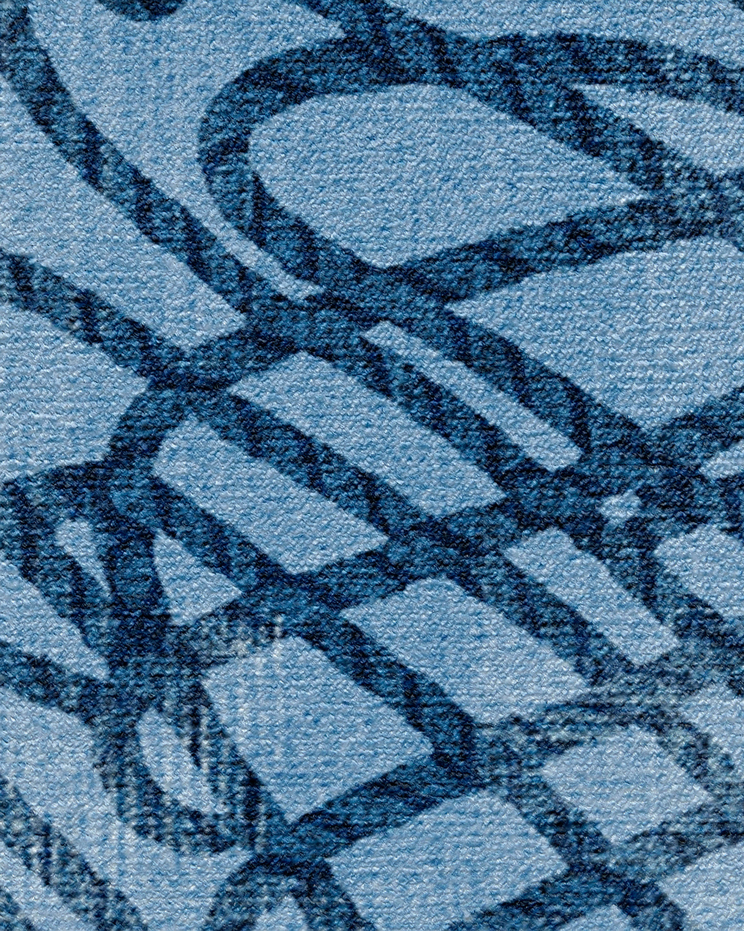 Rica Rope Stone Blue Rug by Humberto Leon - Image 9