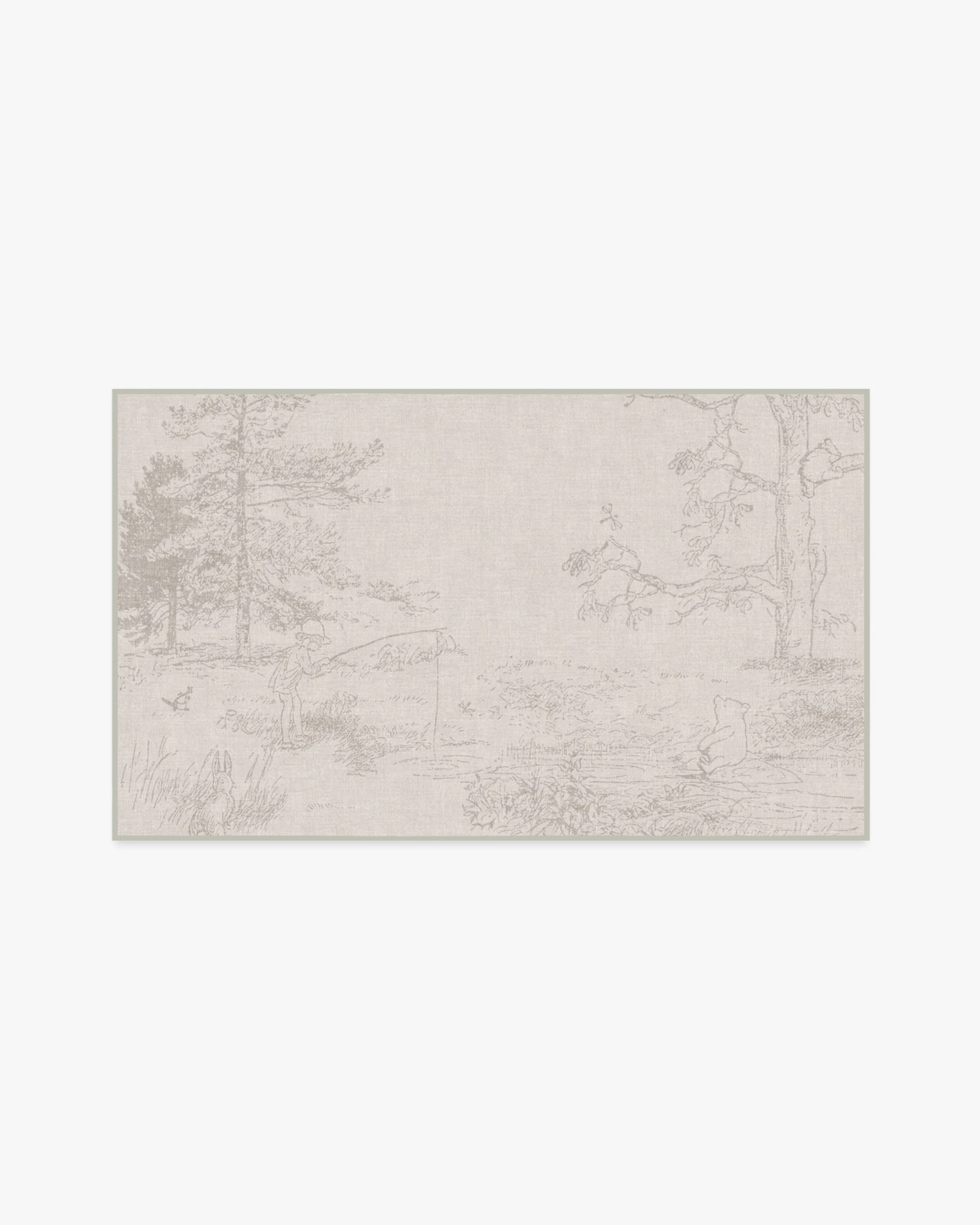 Hundred Acre Wood Soft Grey Rug - Image 2