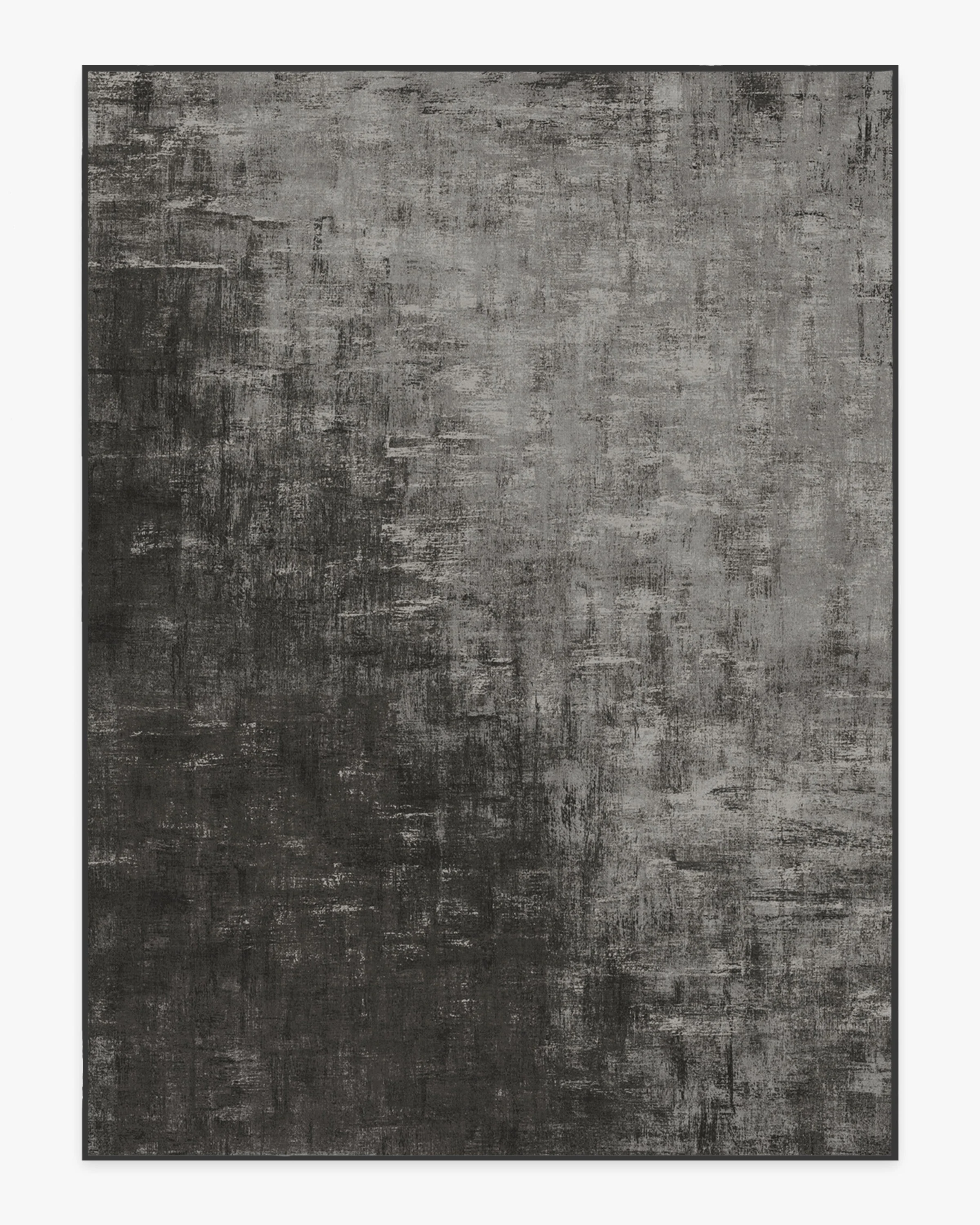Impasto Greyscale Flatwoven Rug - Image 17