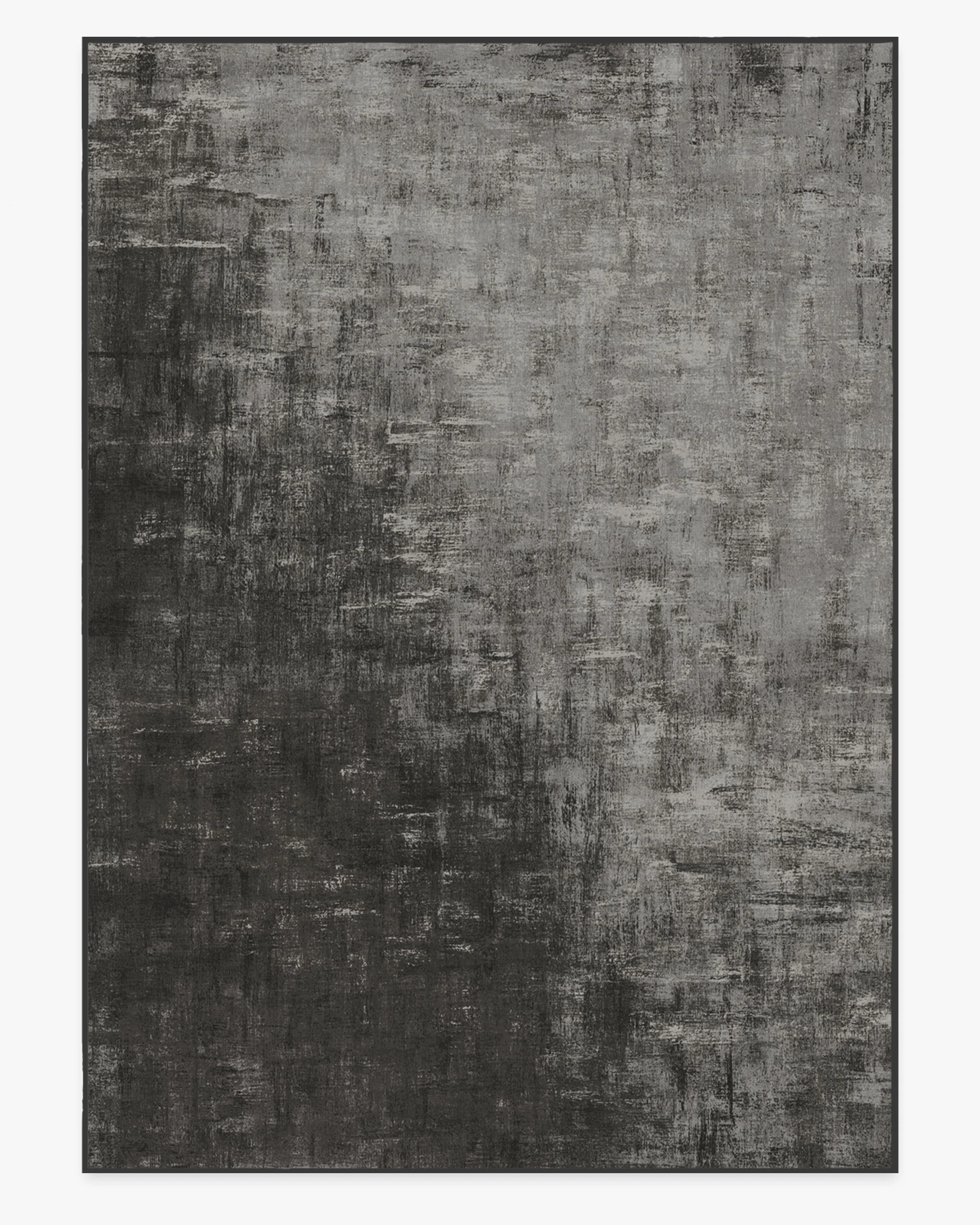 Impasto Greyscale Flatwoven Rug - Image 18