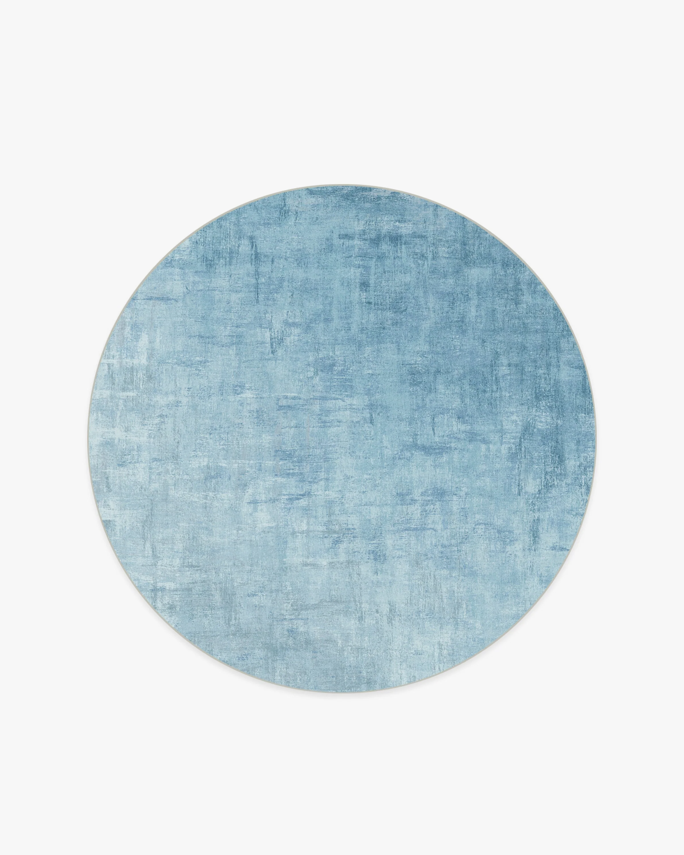 Impasto Slate Blue Flatwoven Rug - Image 2