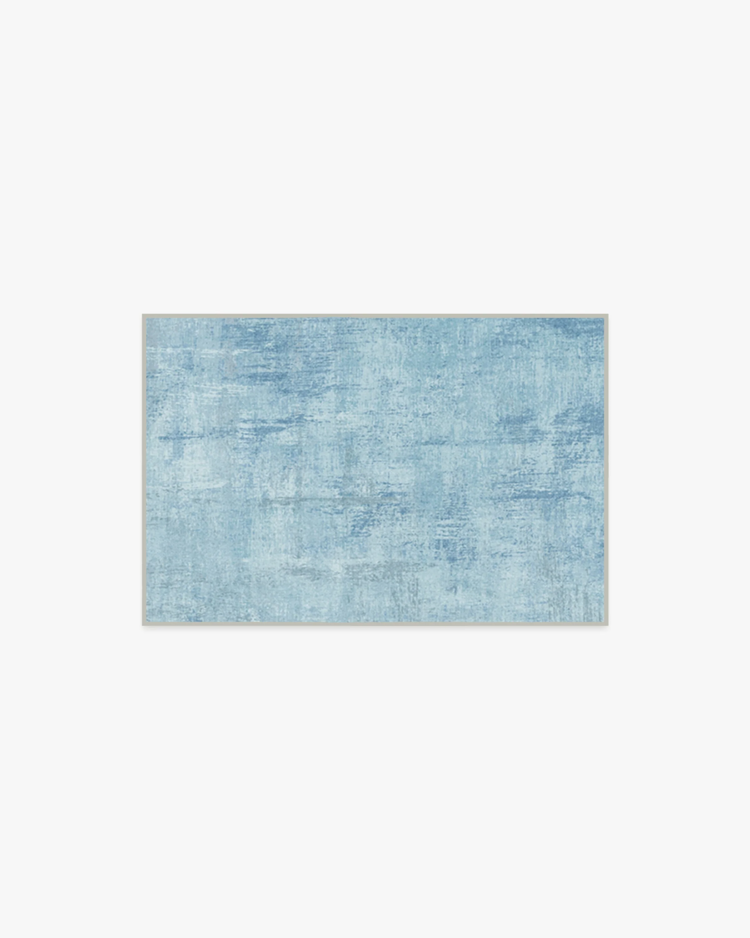 Impasto Slate Blue Flatwoven Rug - Image 5