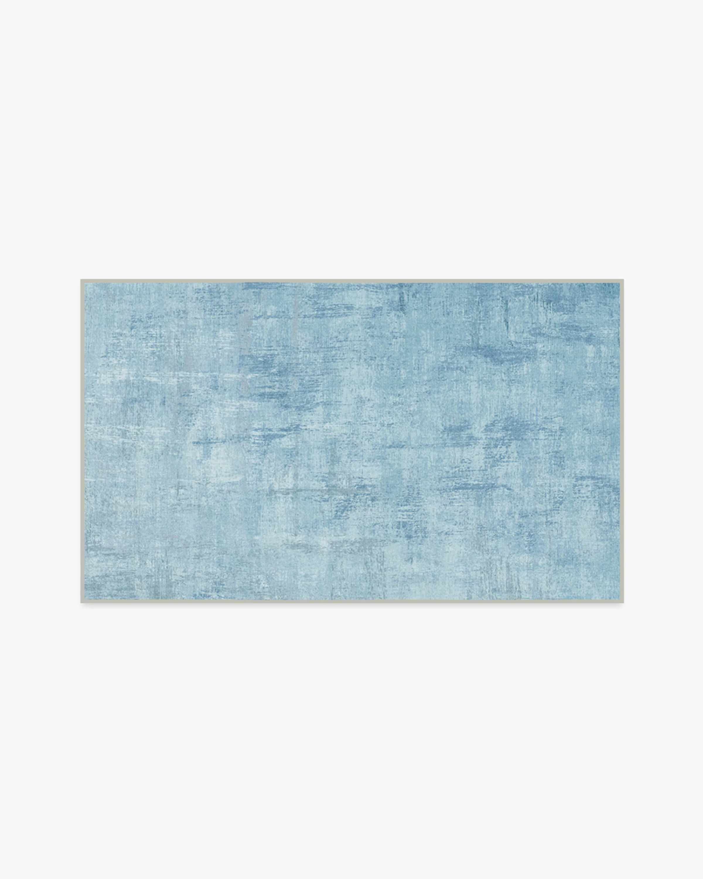 Impasto Slate Blue Flatwoven Rug - Image 7