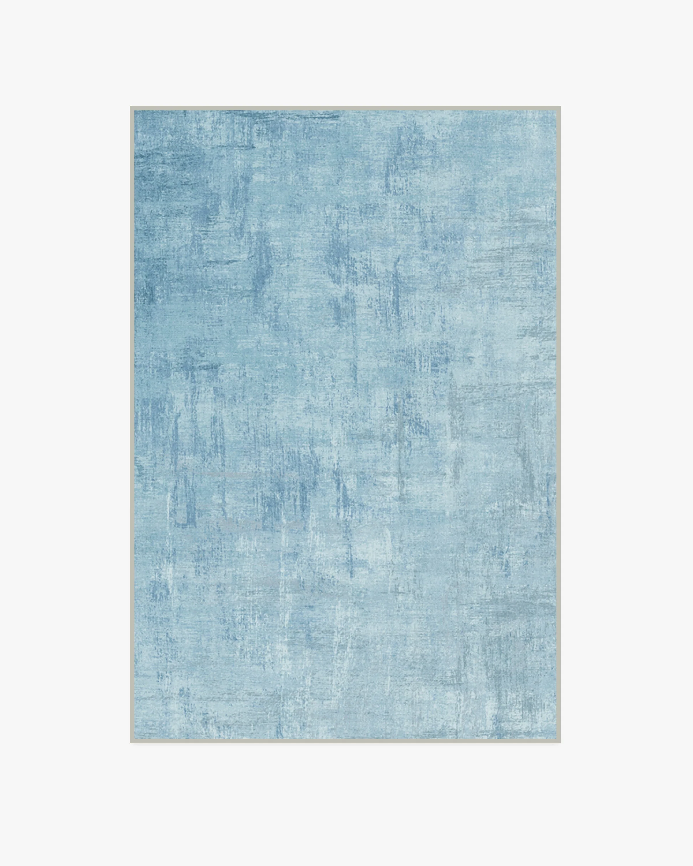Impasto Slate Blue Flatwoven Rug - Image 8