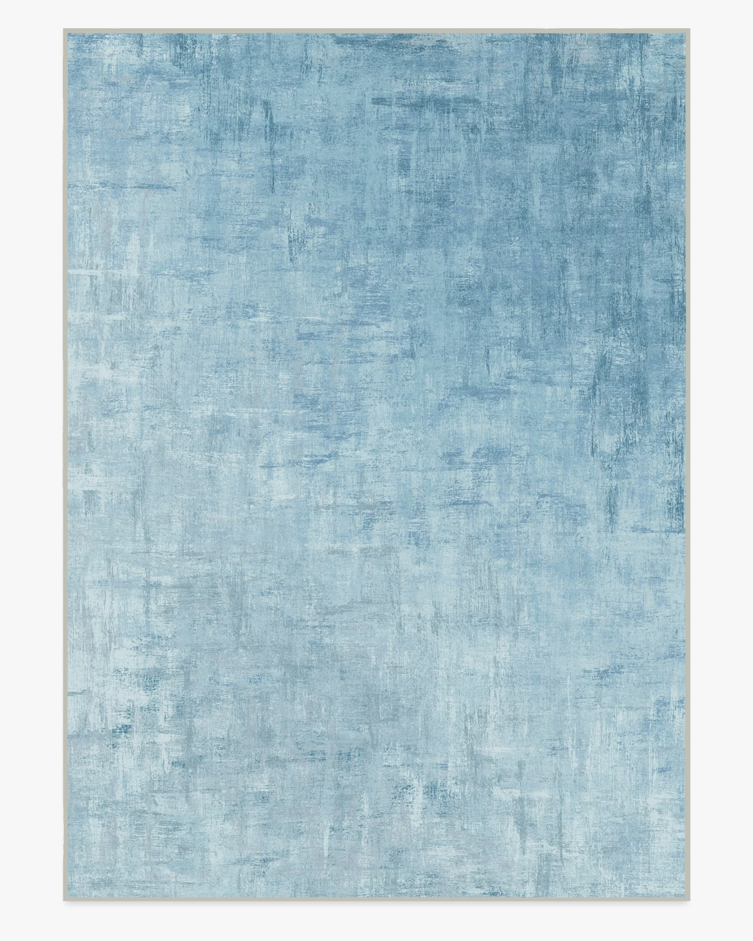 Impasto Slate Blue Rug - Image 13