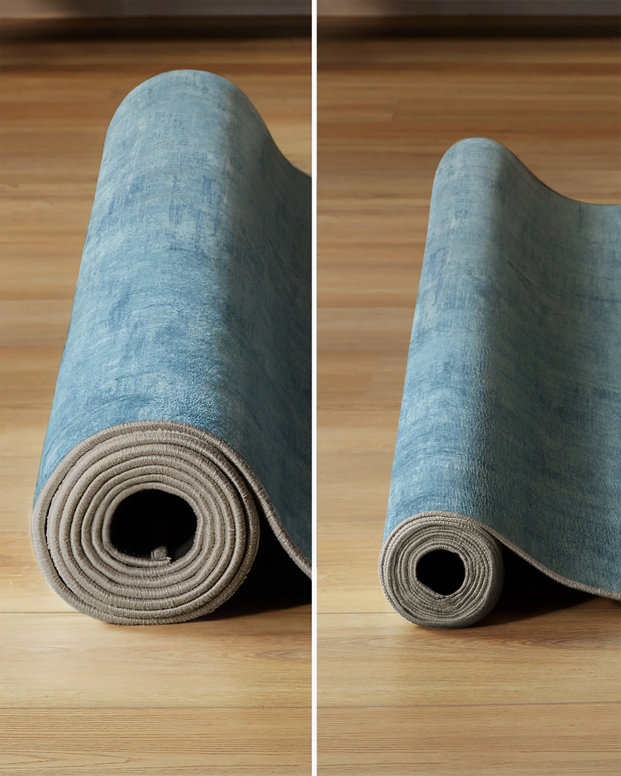 Impasto Slate Blue Rug - Image 22