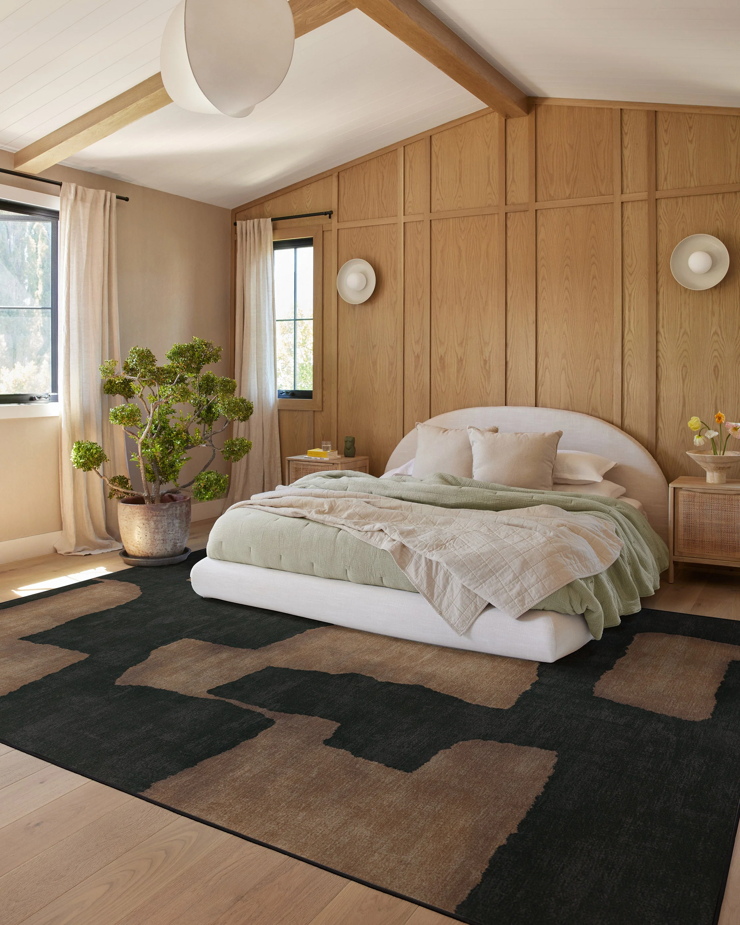 Impresa Charcoal & Taupe Flatwoven Rug - Image 8