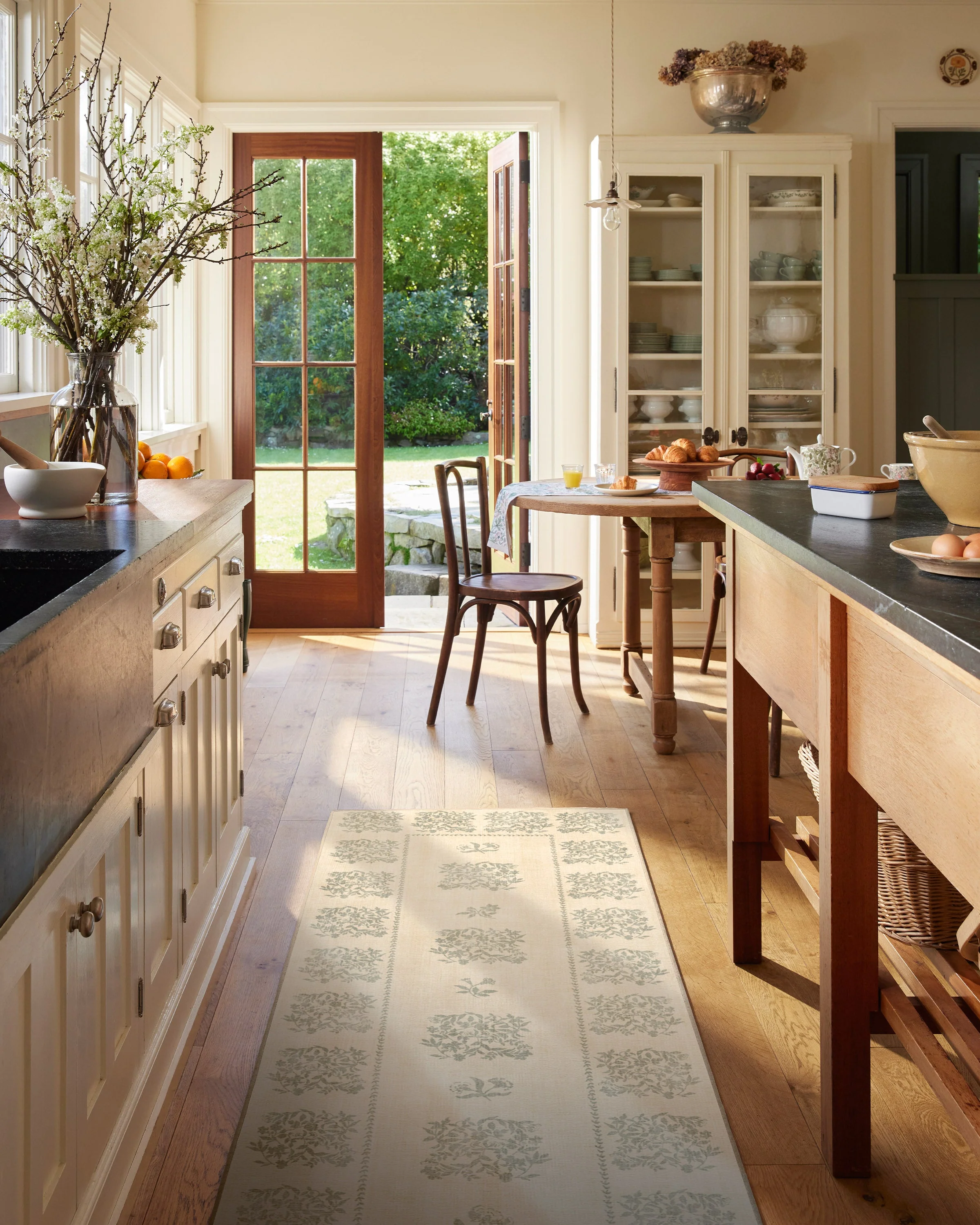 Iona Cream & Sage Green Rug - Image 8