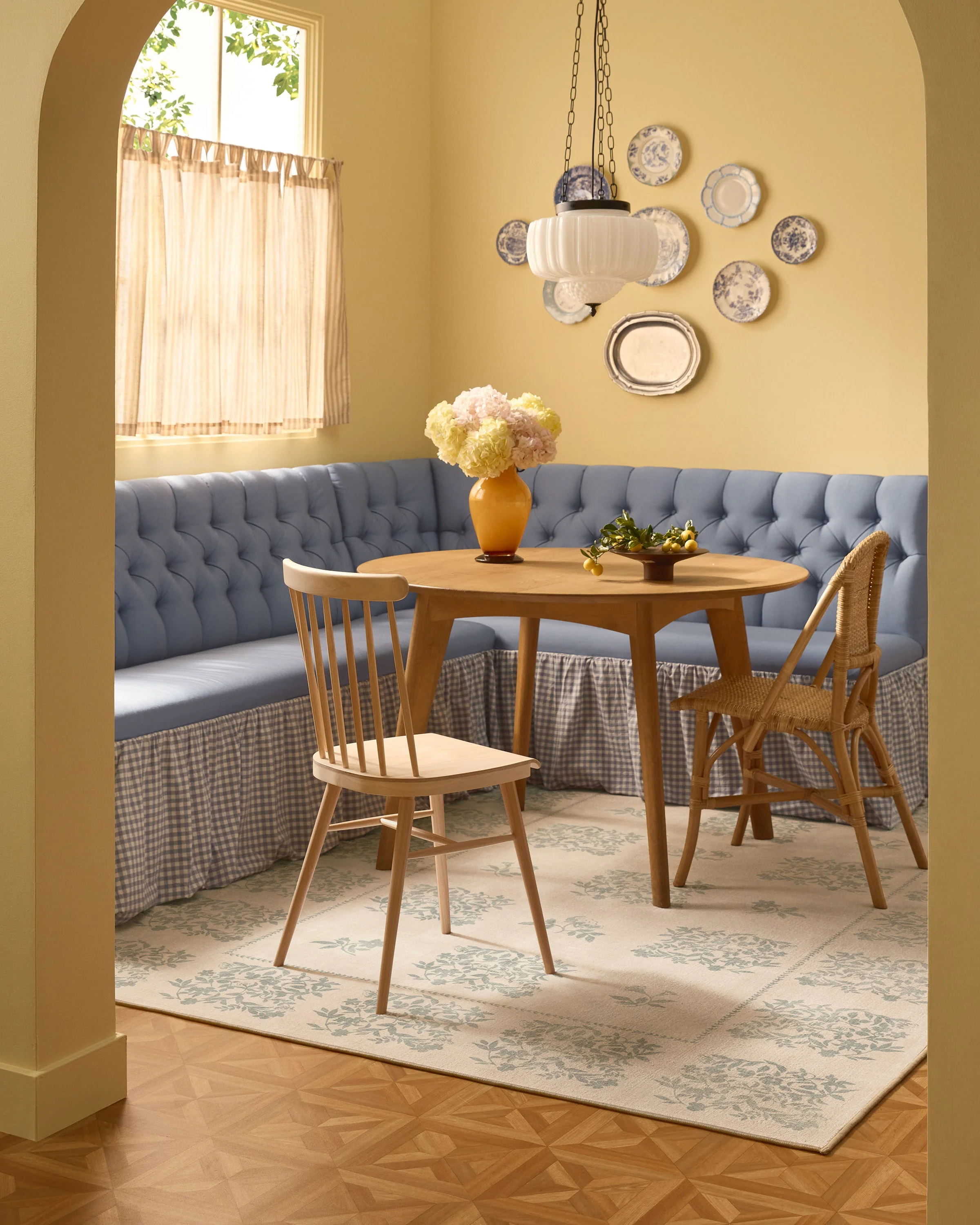 Iona Cream & Sage Green Rug - Image 9