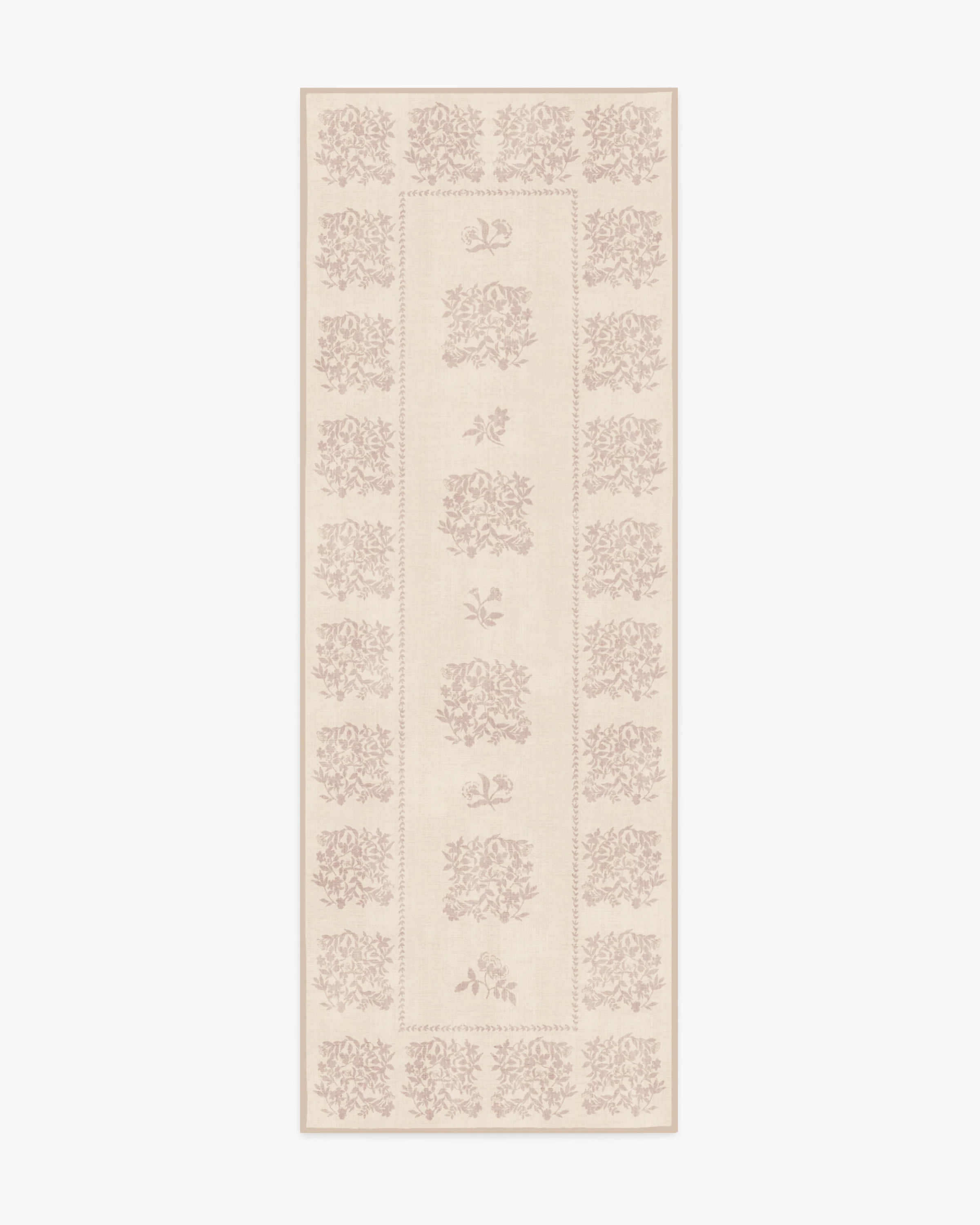 Iona Cream & Vintage Blush Rug - Image 3