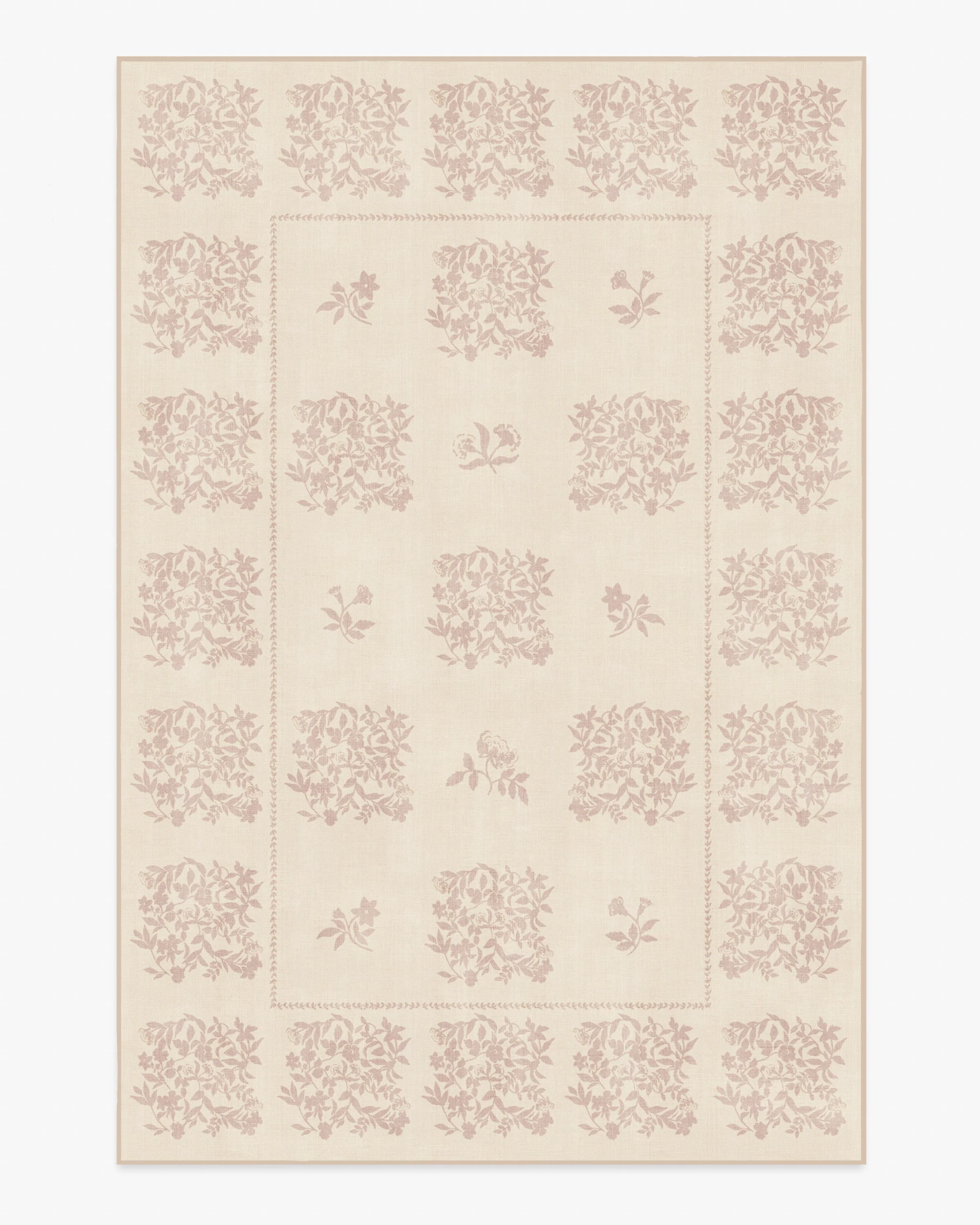 Iona Cream & Vintage Blush Rug - Image 5
