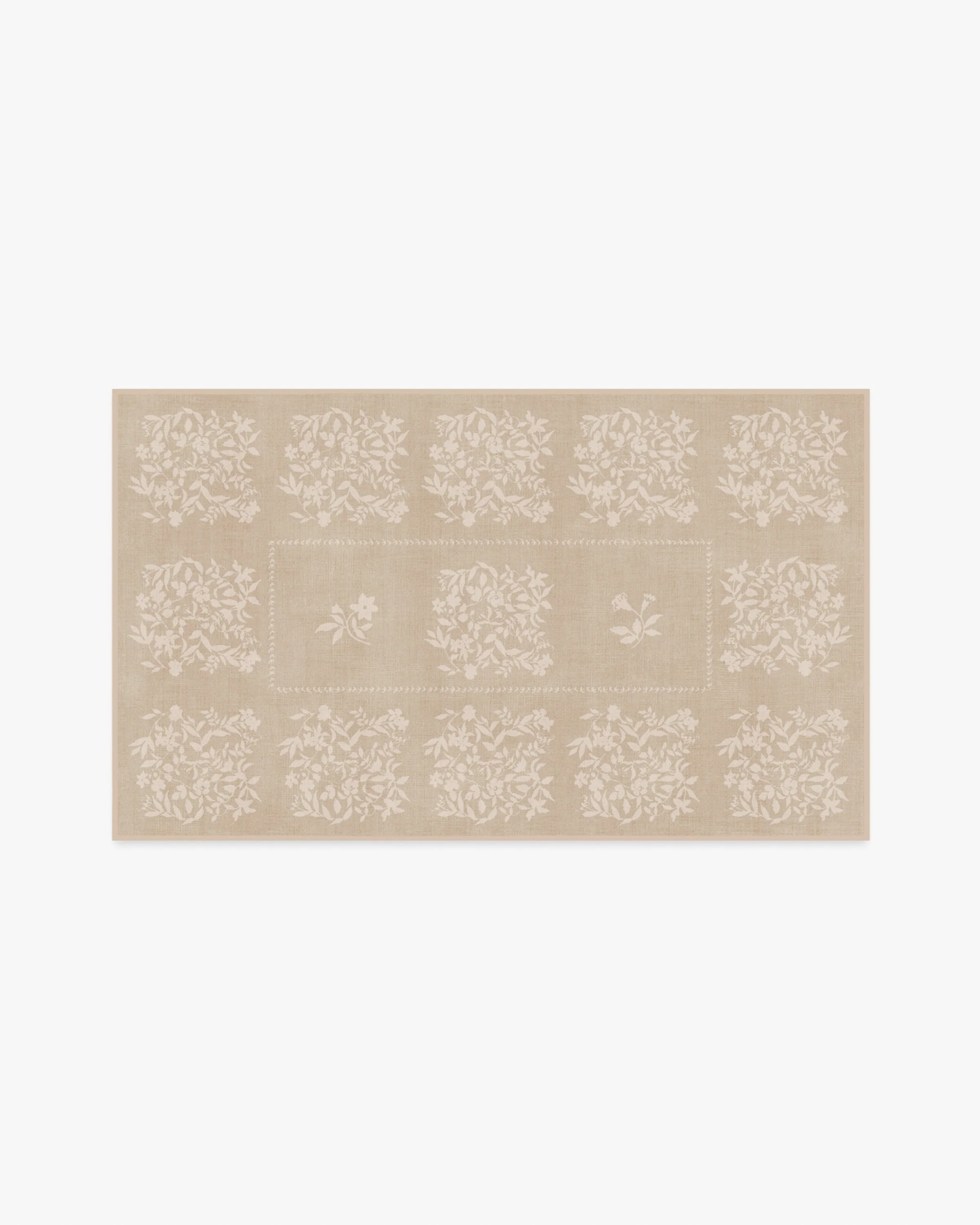 Iona Natural & Cream Flatwoven Rug - Image 4