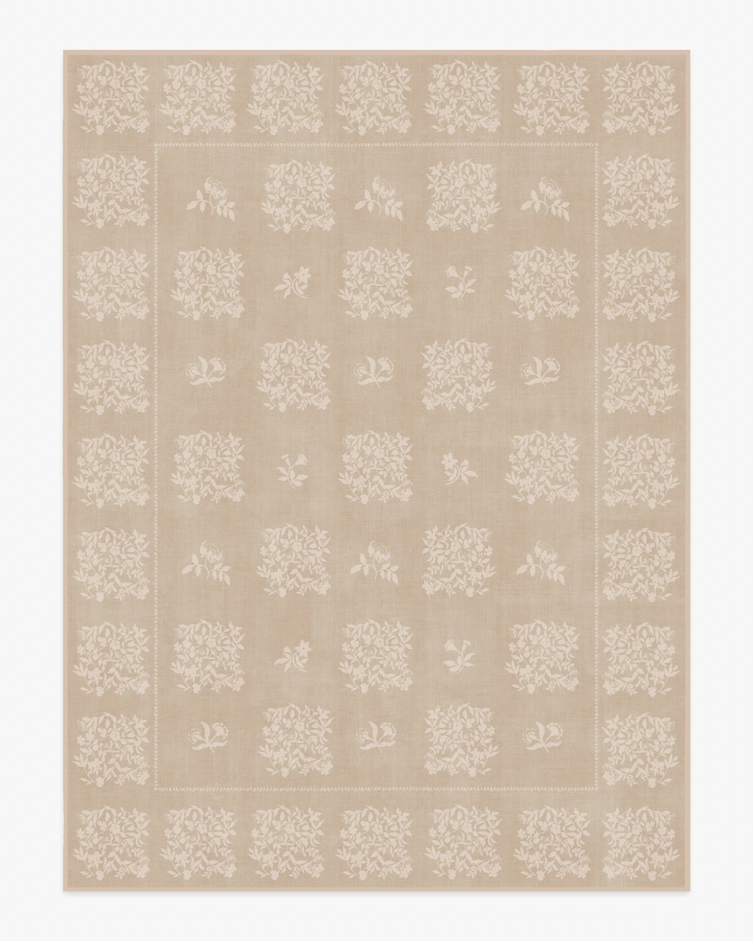 Iona Natural & Cream Flatwoven Rug - Image 7