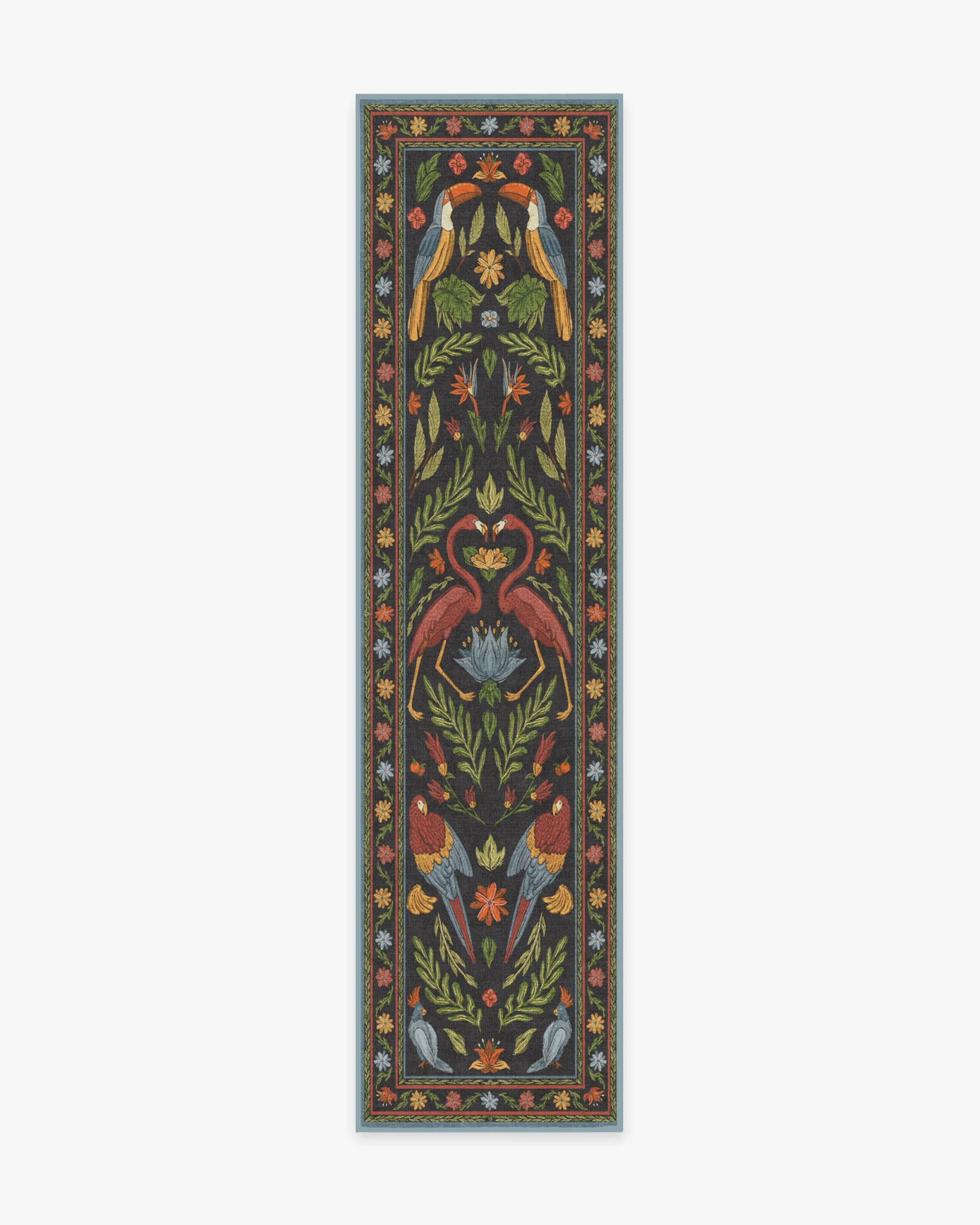 Birds Of A Feather Flatwoven Rug by Iris Apfel - Image 11