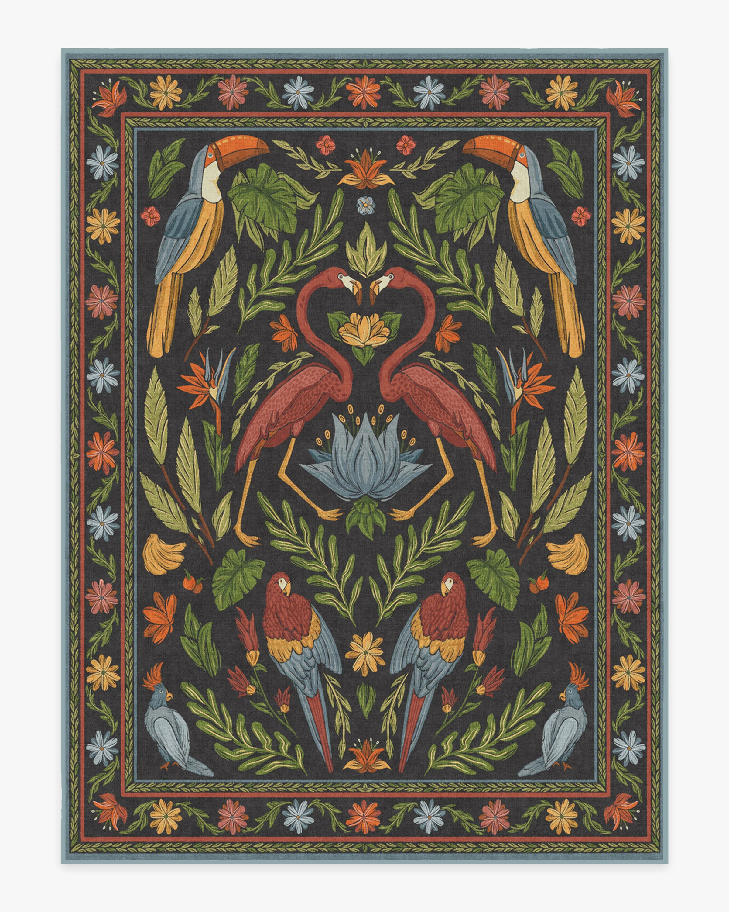 Birds Of A Feather Flatwoven Rug by Iris Apfel - Image 17