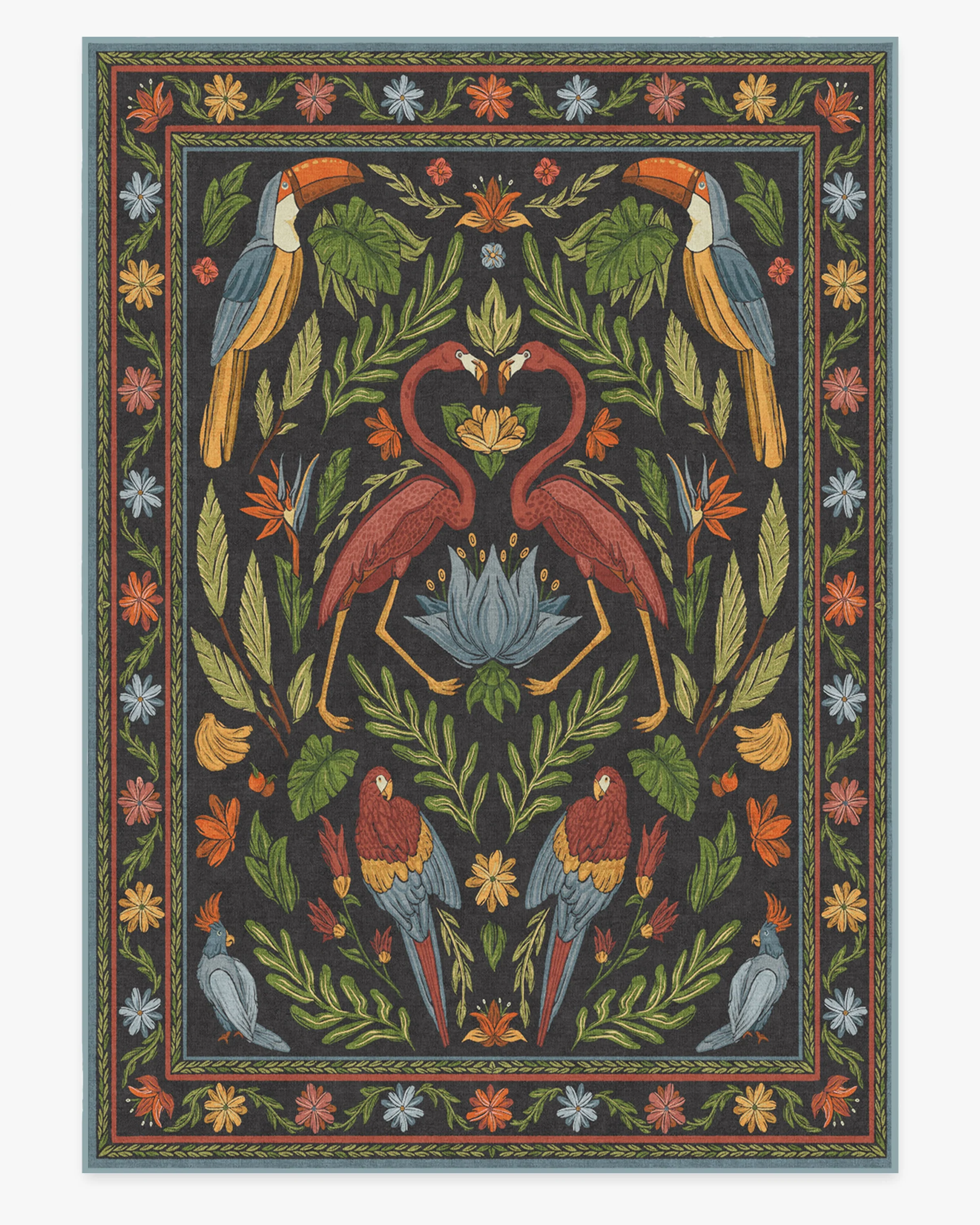 Birds Of A Feather Flatwoven Rug by Iris Apfel - Image 18