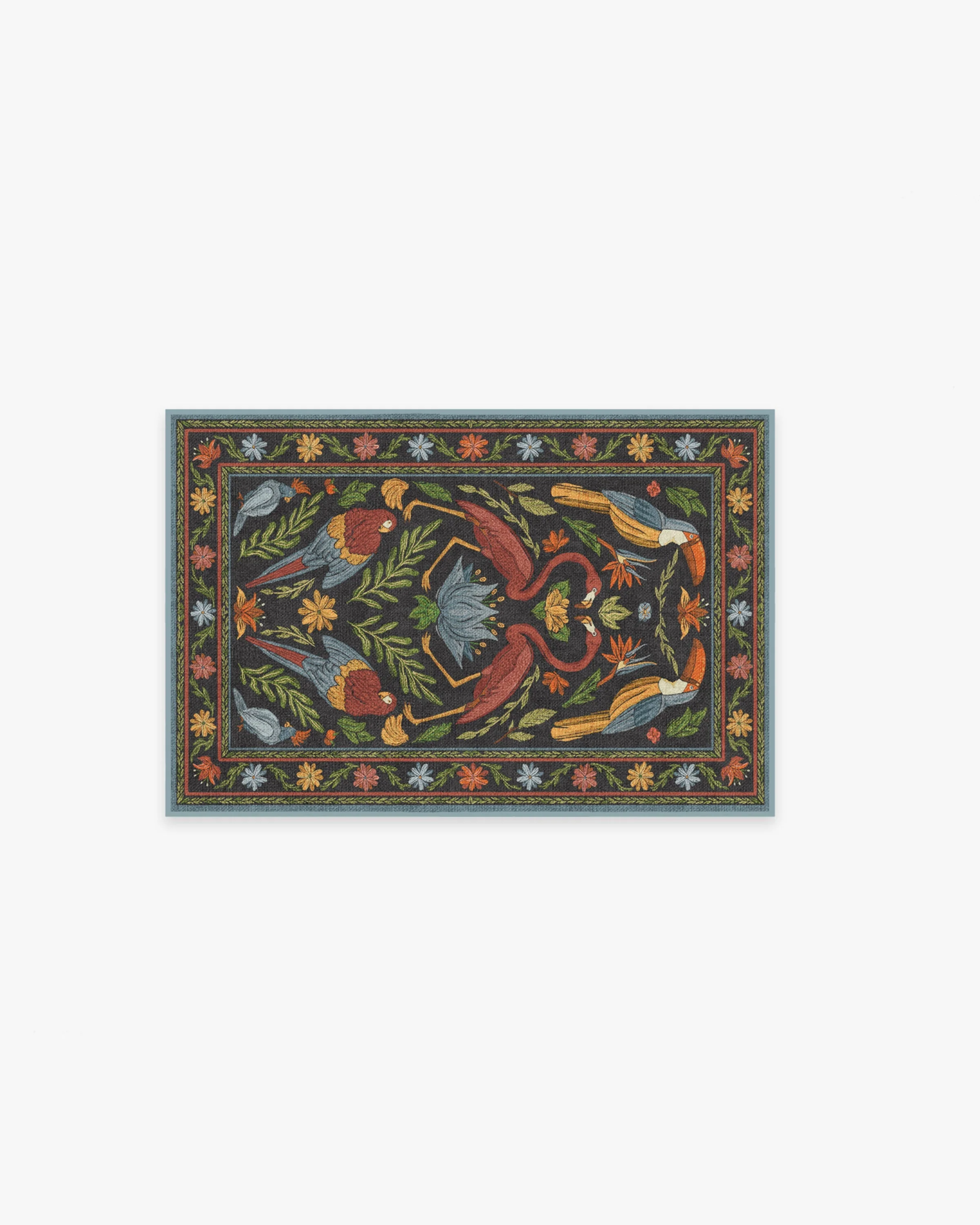Birds Of A Feather Rug by Iris Apfel - Image 2
