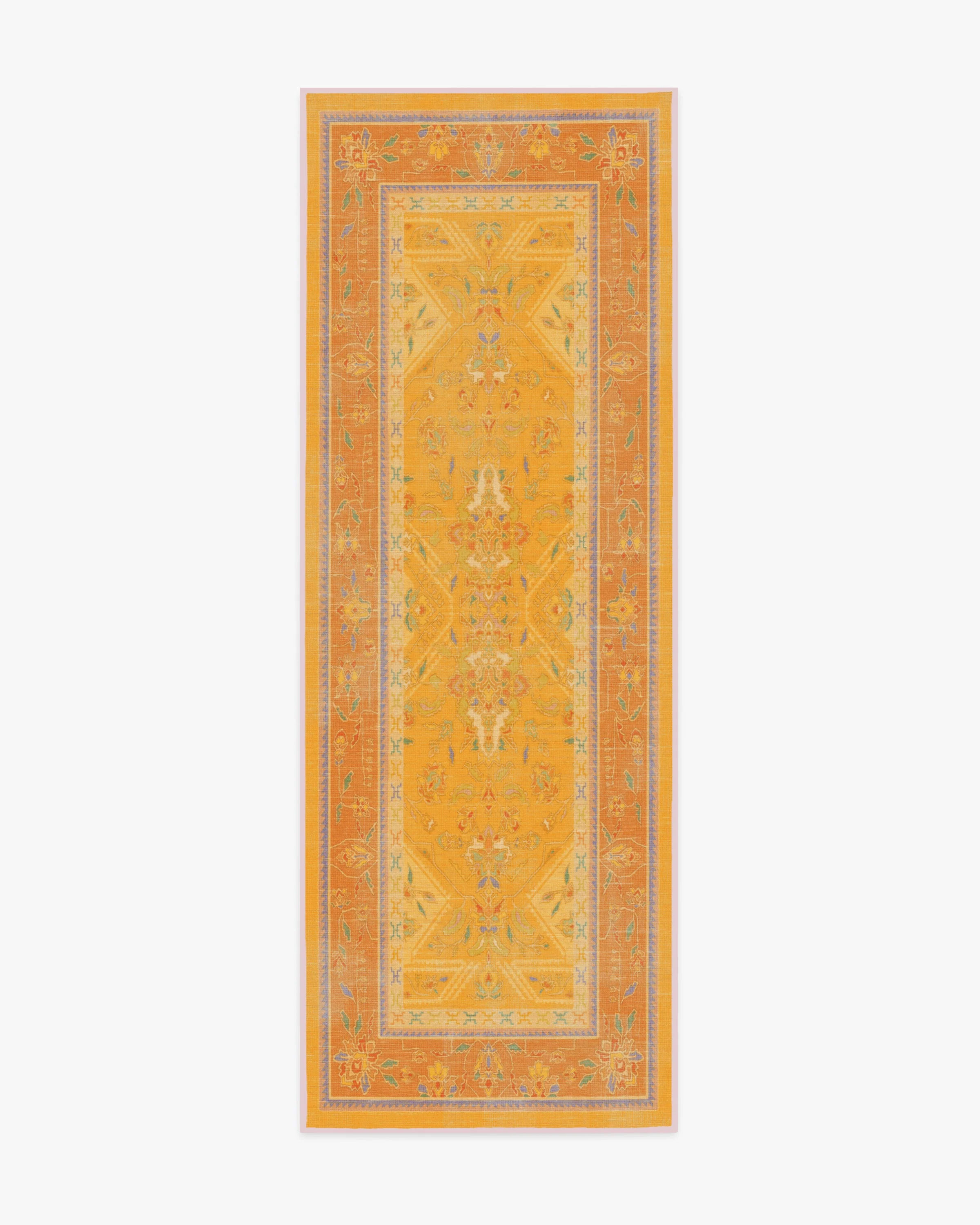 Colorful Loom Mango Flatwoven Rug by Iris Apfel - Image 9