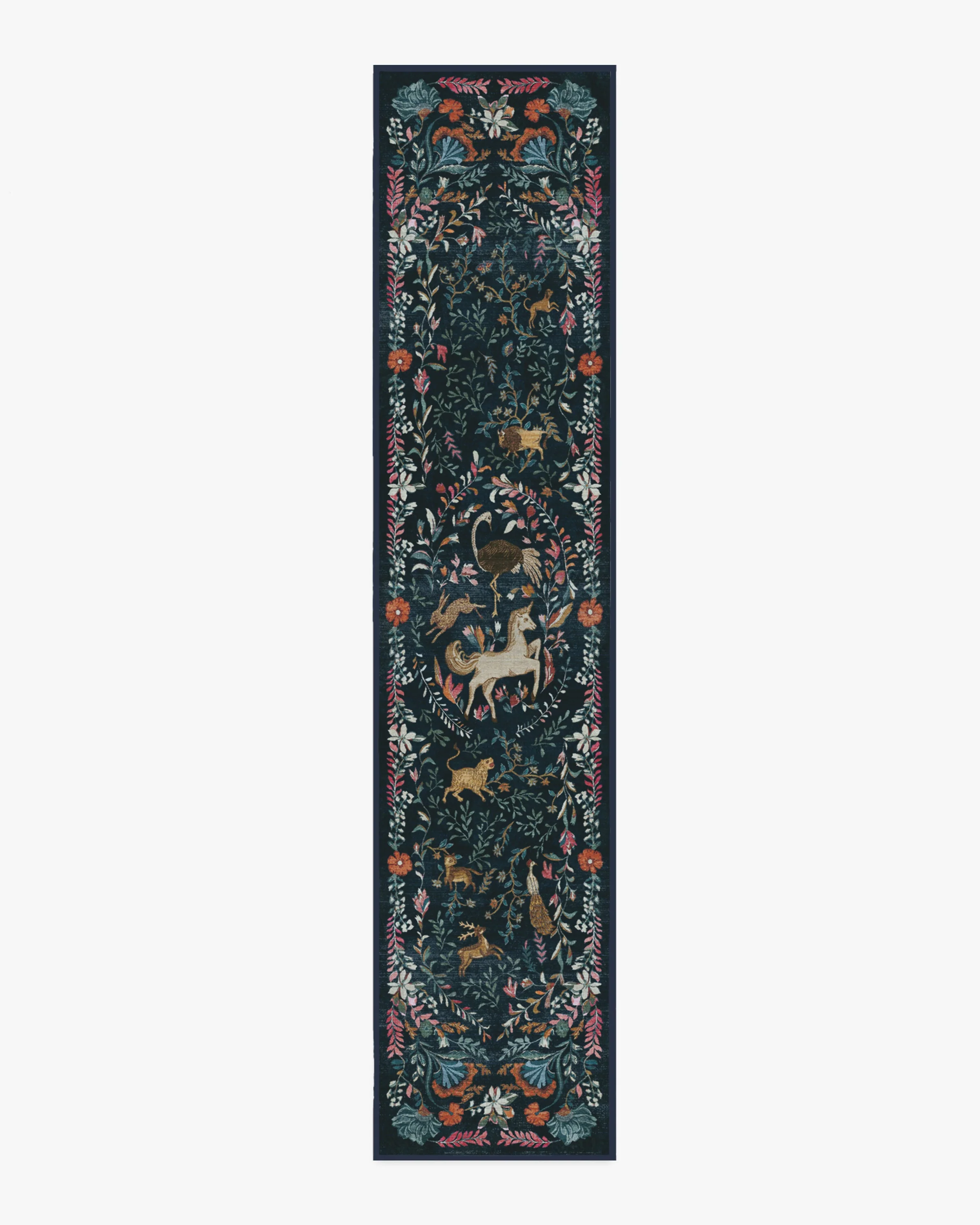 Dreamweaver Blue Multicolor Flatwoven Rug by Iris Apfel - Image 11
