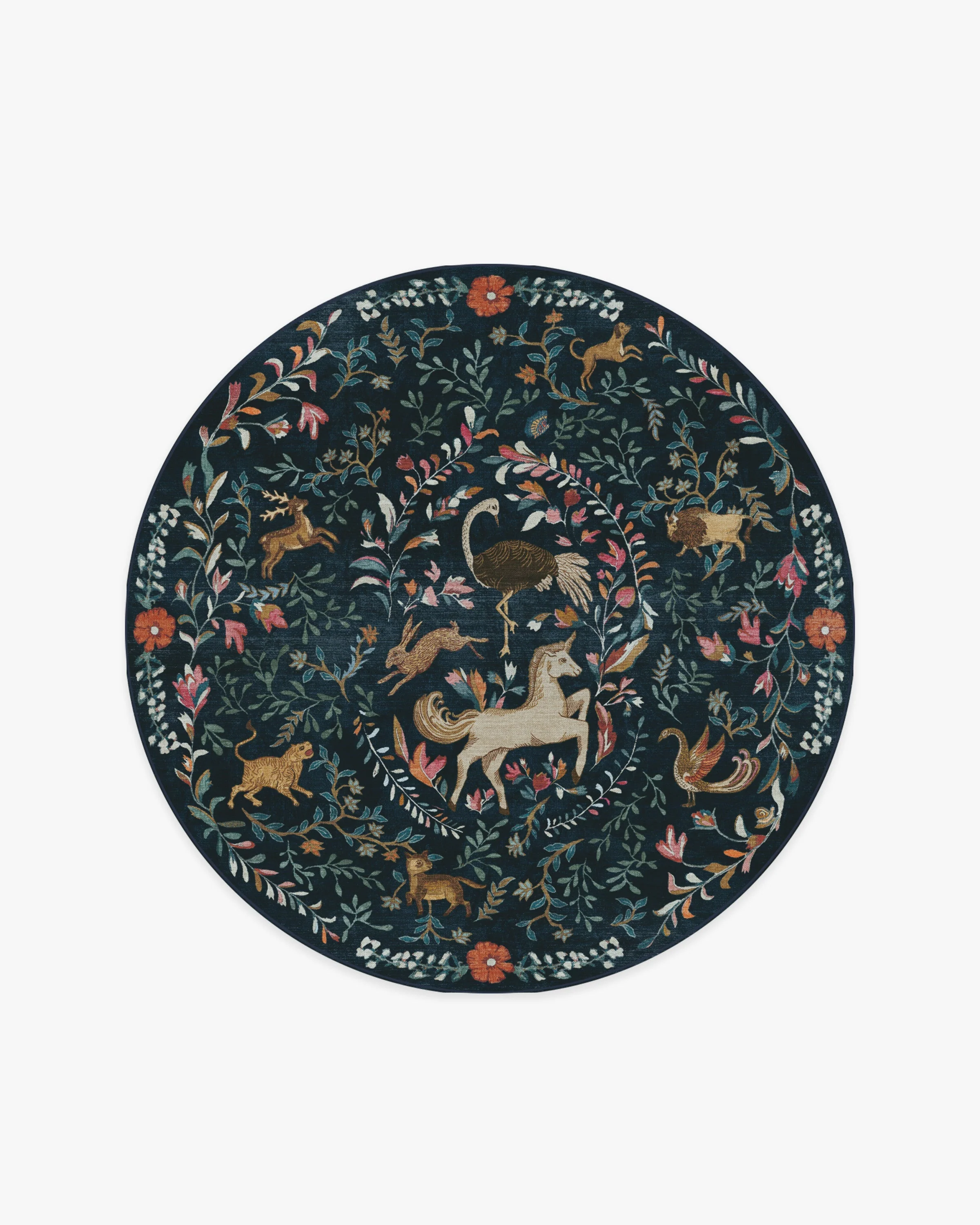 Dreamweaver Blue Multicolor Rug by Iris Apfel - Image 10
